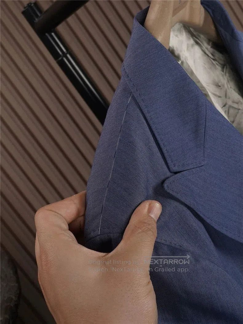 Brunello Cucinelli Brunello Cucinelli Men's Silk Cotton Blazer. Size US L / EU 52-54 / 3 - 6 Thumbnail