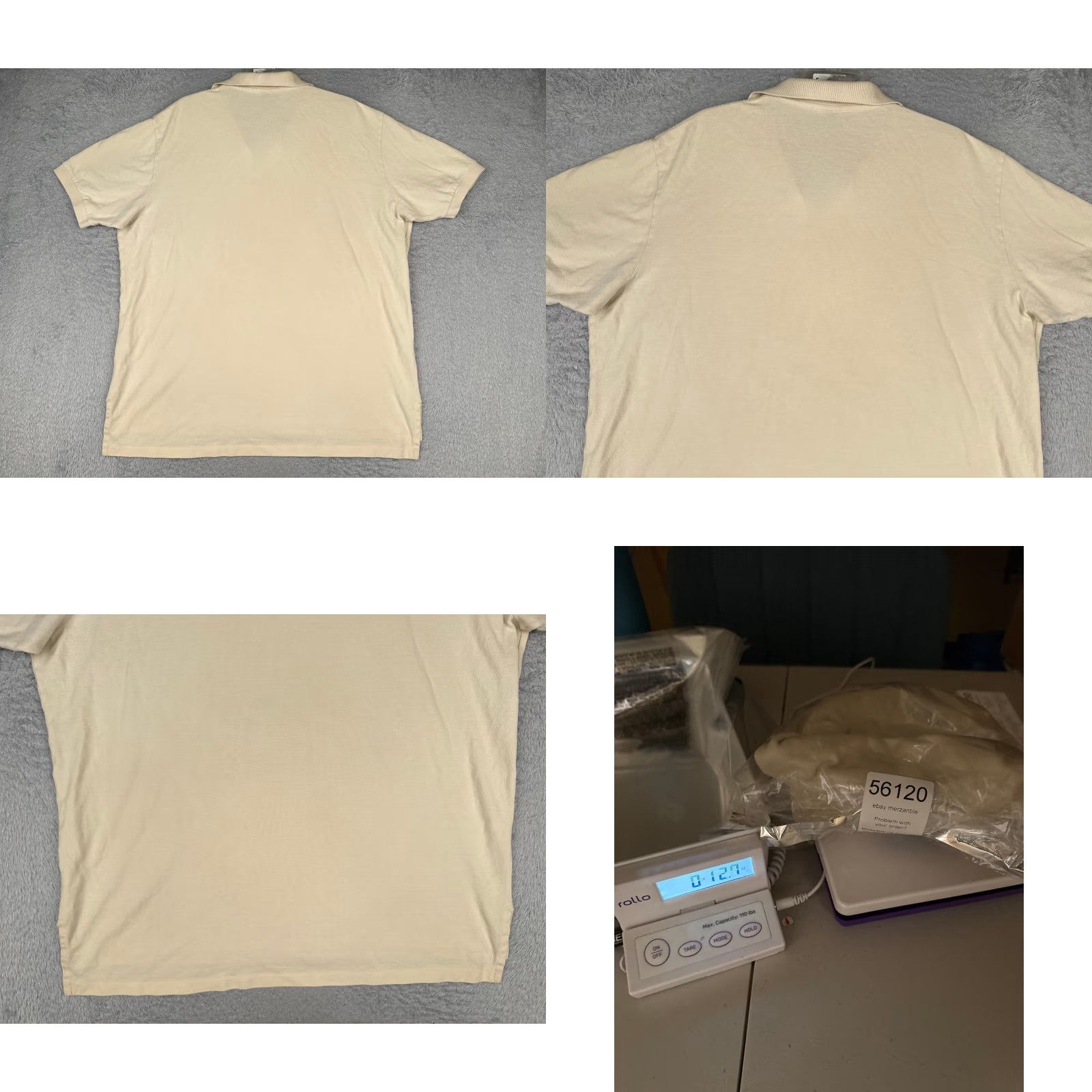 Ralph Lauren VINTAGE Ralph Lauren Polo Shirt Men 2XL XXL Yellow 100% Cotton Short Sleeve Polo Shirt Size US XXL / EU 58 / 5 - 9 Thumbnail
