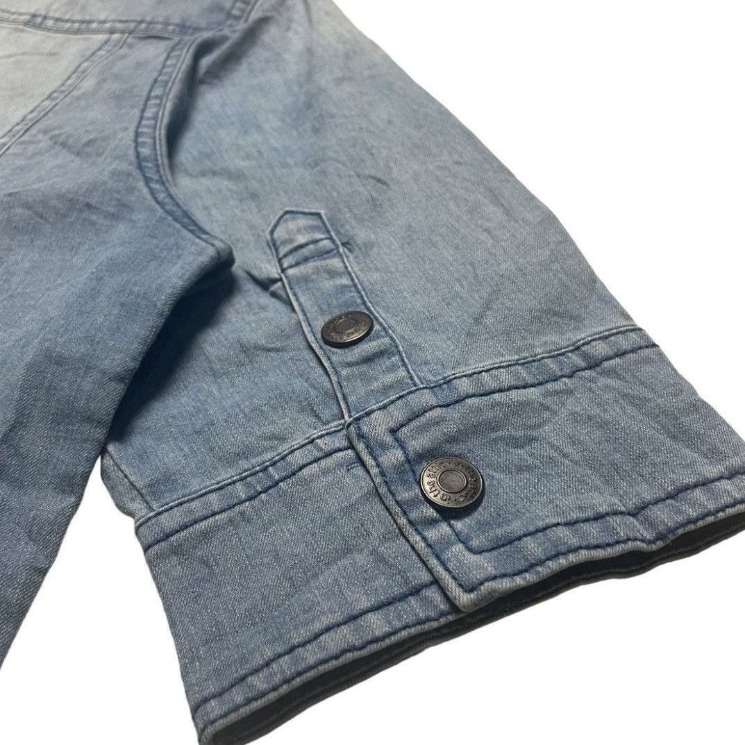 If Six Was Nine 🇯🇵 IN THE ATTIC BONDAGE PUNK SHORT SLEEVE DENIM JACKET Size US L / EU 52-54 / 3 - 6 Thumbnail