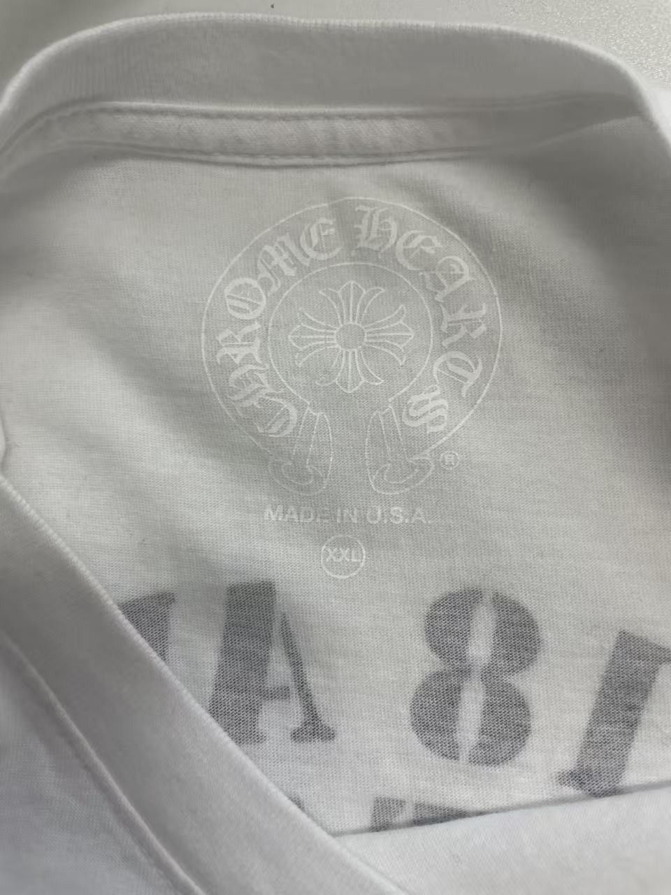 Chrome Hearts Chrome Hearts Paris Exclusive BS Fleur White Long Sleeve Tee Size US XXL / EU 58 / 5 - 5 Thumbnail