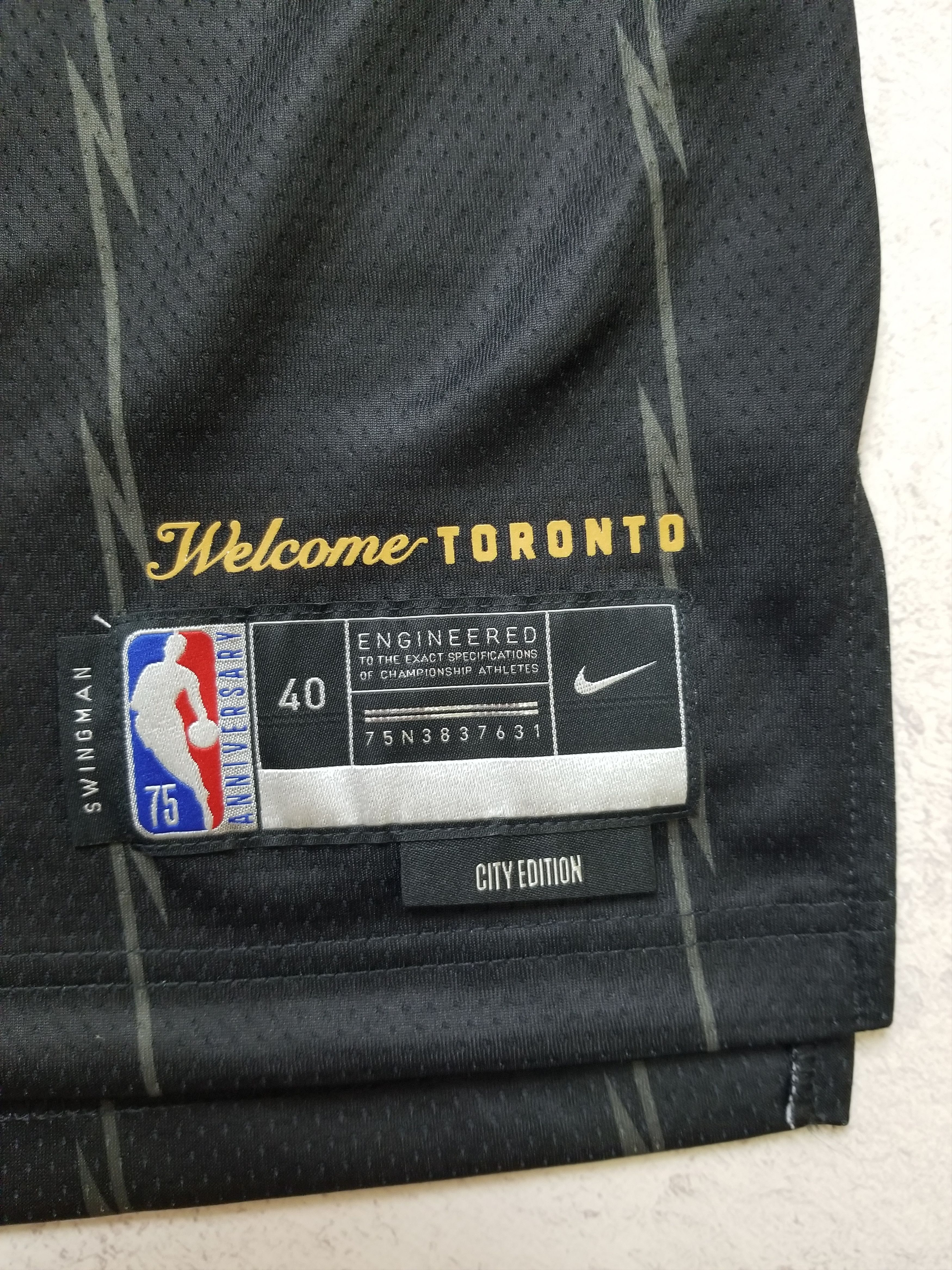 Nike Nike City Edition Toronto Raptors Scottie Barnes NBA Jersey Size US S / EU 44-46 / 1 - 19 Thumbnail