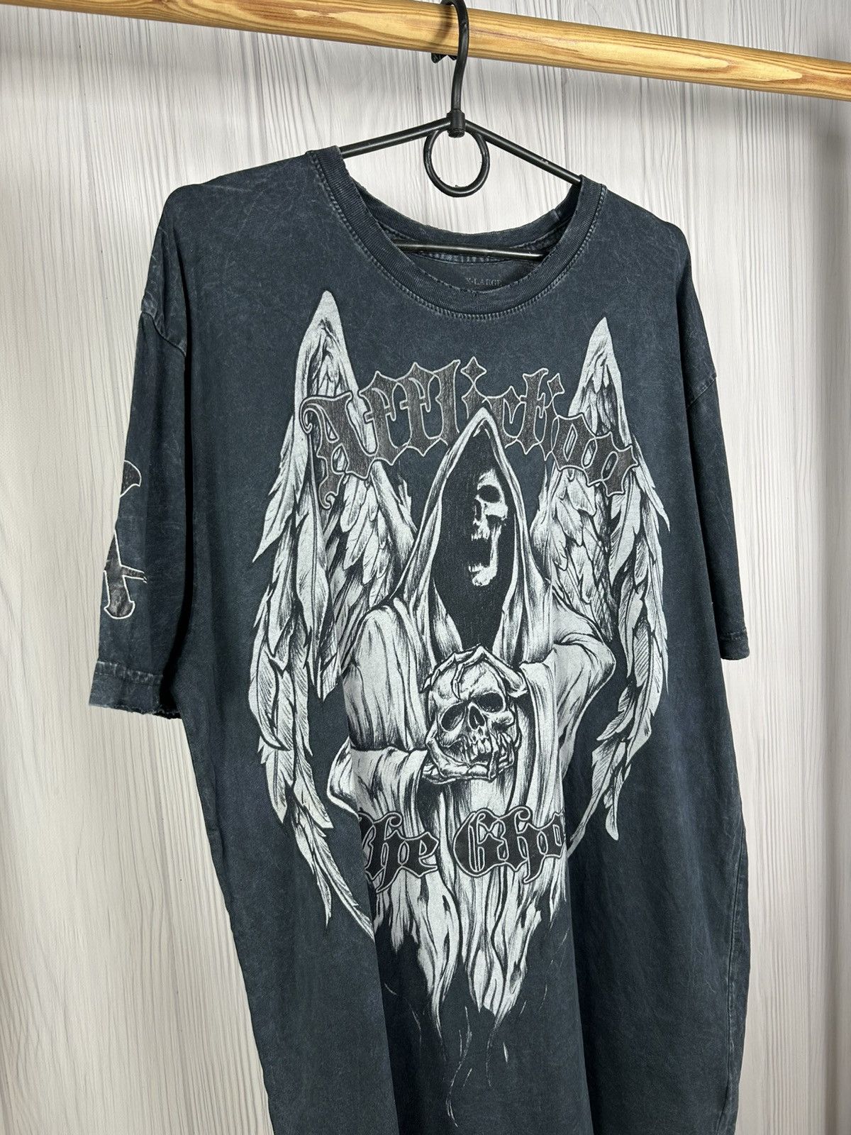Affliction Affliction The Ghost Kelly Pavlik Signature Y2K T-Shirt XL Size US XL / EU 56 / 4 - 3 Thumbnail