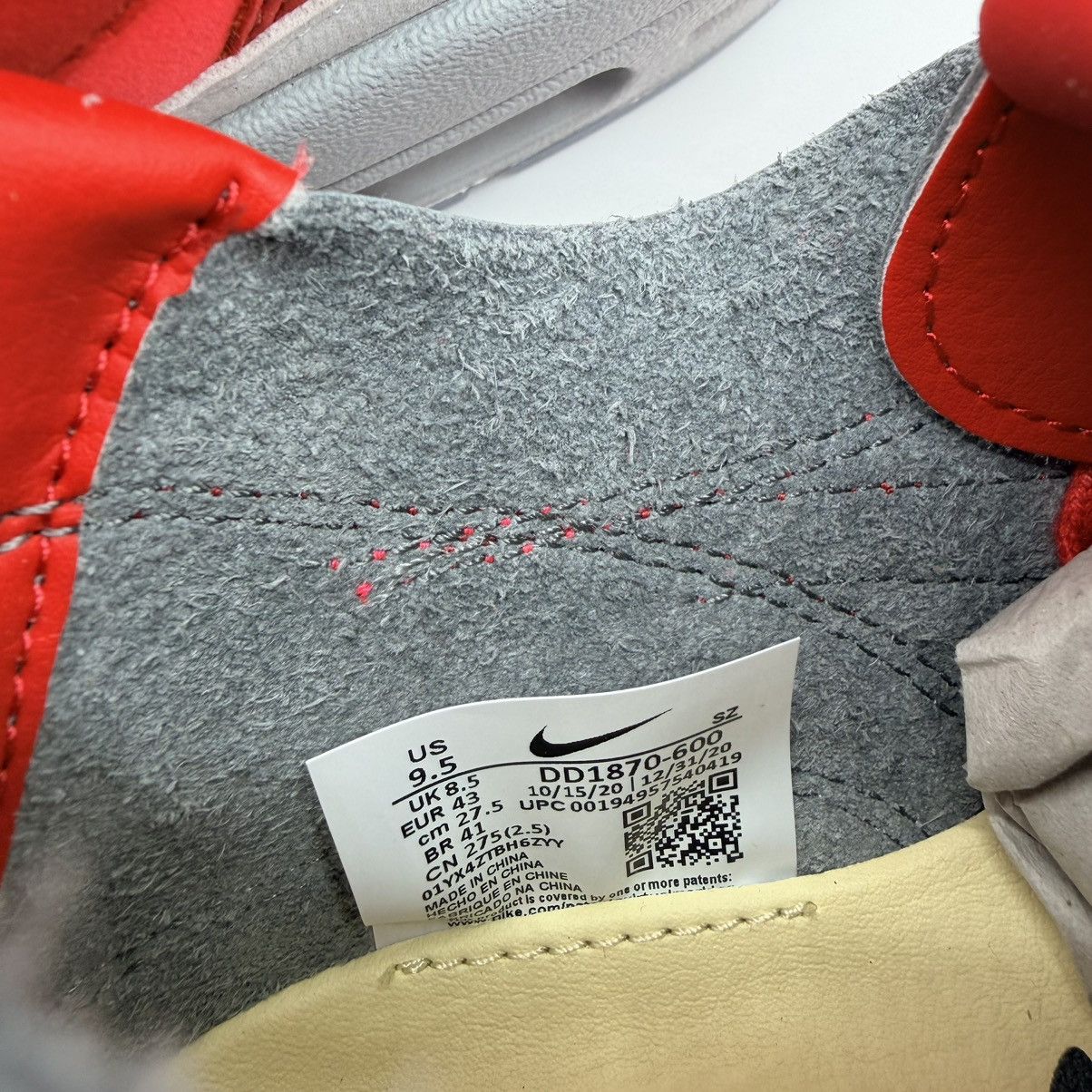 CLOT × Nike Nike Air Max 1 CLOT Kiss of Death Solar Red US 9.5 Brand New Size US 9.5 / EU 42-43 - 10 Thumbnail