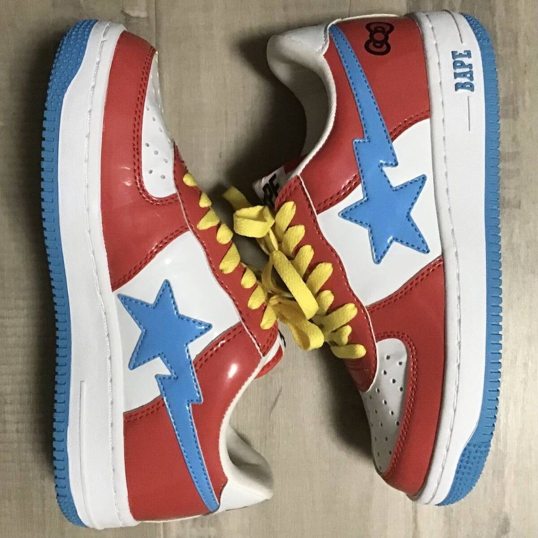 Bape × Nigo 2010 SANRIO HELLO KITTY MILO BAPE STA sneakers APE NIGO Size US 6 / EU 39 - 3 Thumbnail