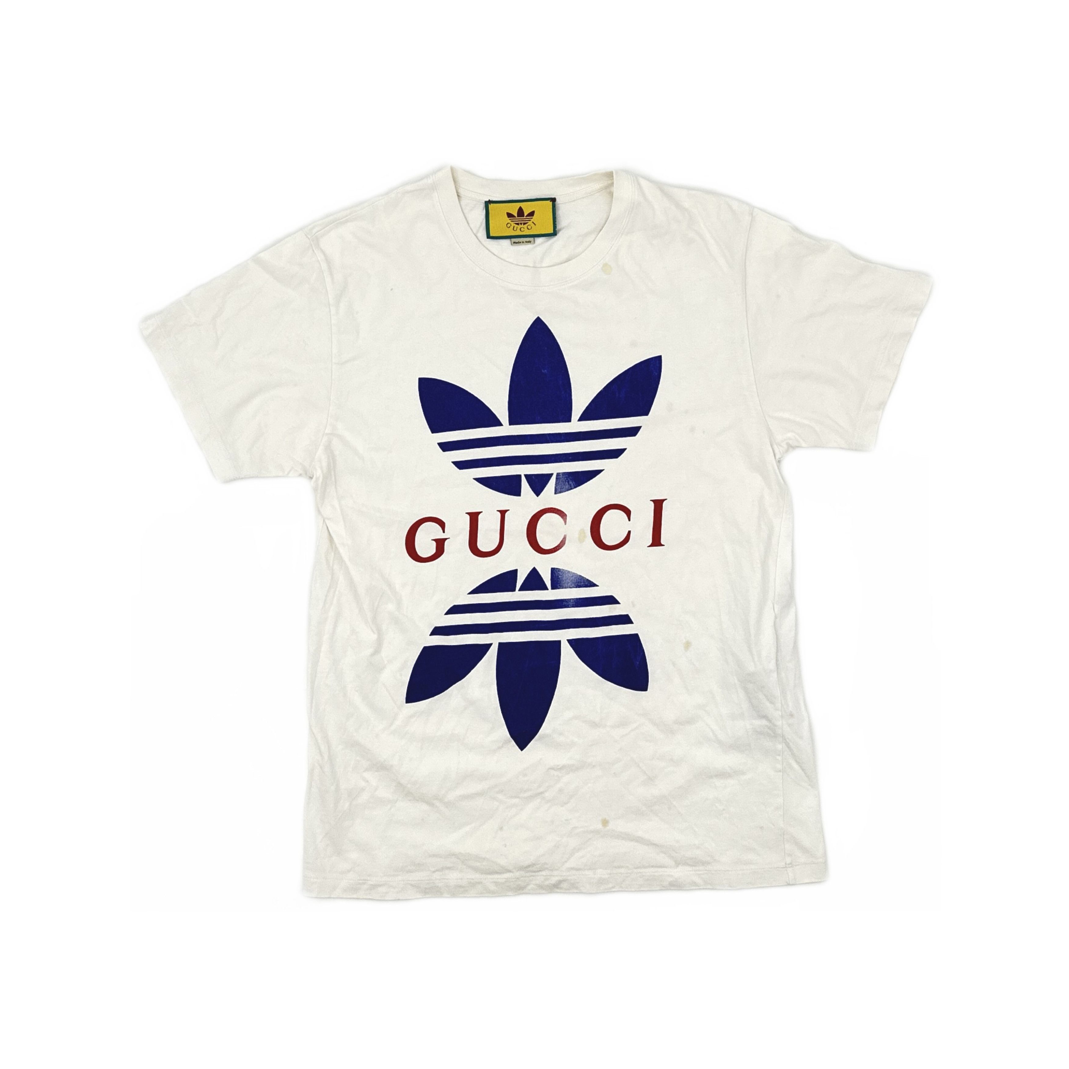 Gucci ADIDAS X GUCCI TAPED TEE | Grailed