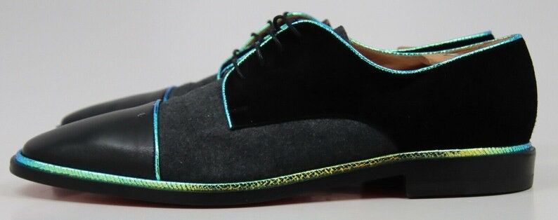 Christian Louboutin Christian Louboutin Limited Edition Reflective Green Oxford Size US 8 / EU 41 - 3 Thumbnail