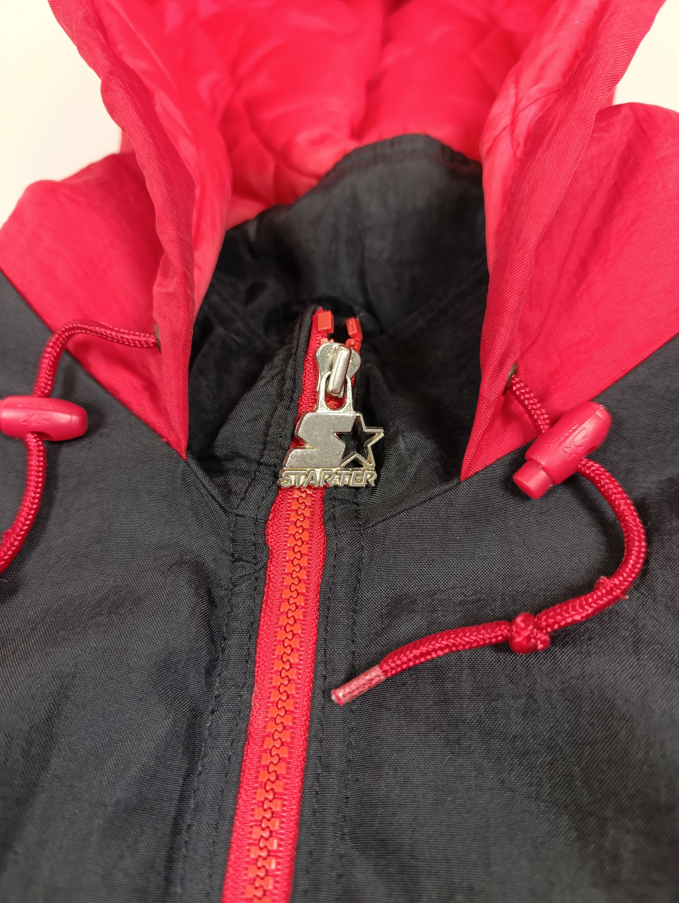Starter VINTAGE 90S STARTER CHICAGO BULLS JACKET KANGAROO POCKET Size US XL / EU 56 / 4 - 11 Thumbnail