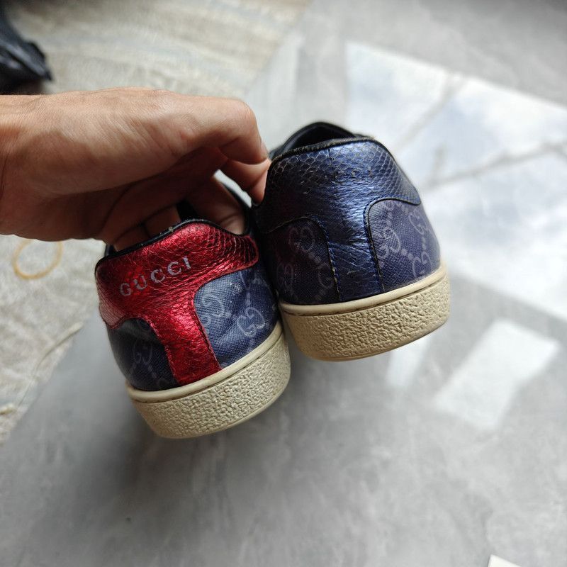 Gucci Gucci Retro Canvas Leather Athletic Sneakers Size US 7.5 / EU 40-41 - 7 Thumbnail