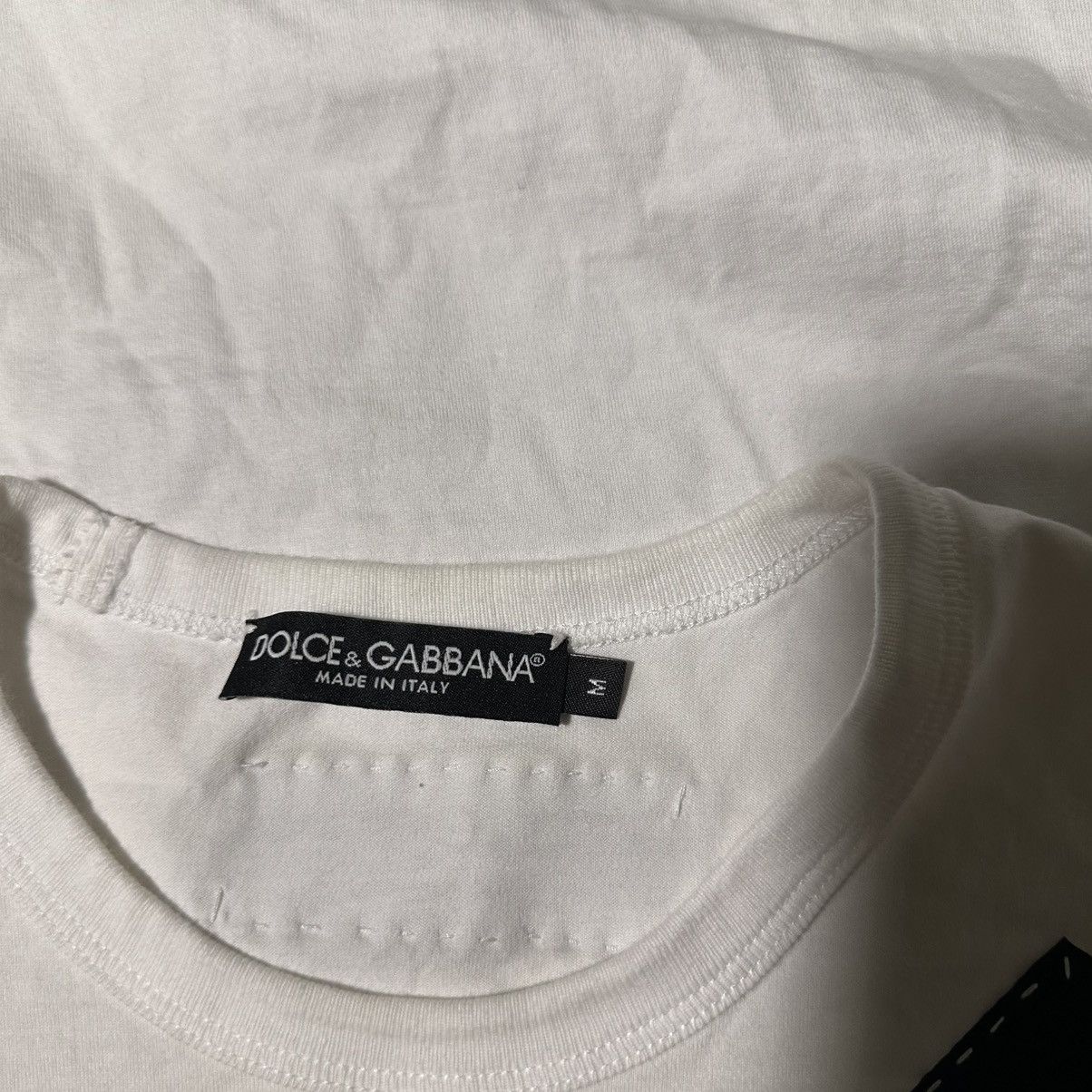 Dolce & Gabbana Dolce & Gabbana Patch T Shirt Size M / US 6-8 / IT 42-44 - 3 Thumbnail