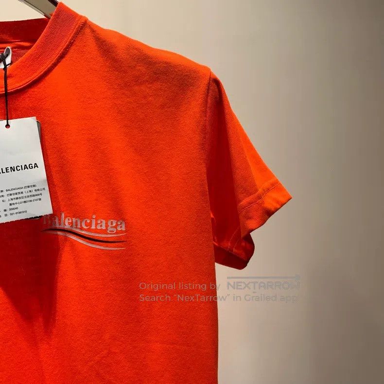 Balenciaga Balenciaga Orange Cola Short Sleeve Size US M / EU 48-50 / 2 - 6 Thumbnail
