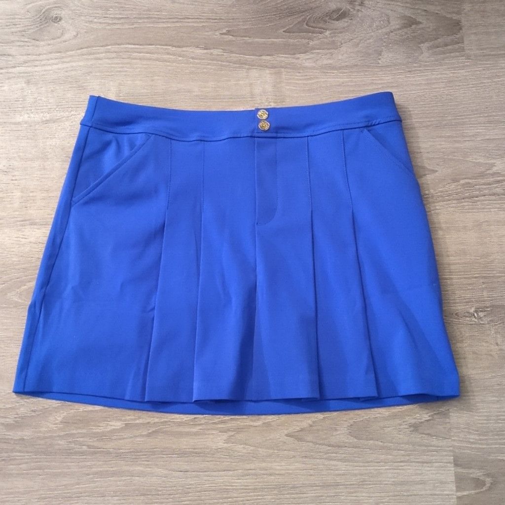 Lilly Pulitzer Lilly Pulitzer Luxletic Martinique Blue Kimika Skort Sz. 12 Size 34" / US 12 / IT 48 - 2 Thumbnail