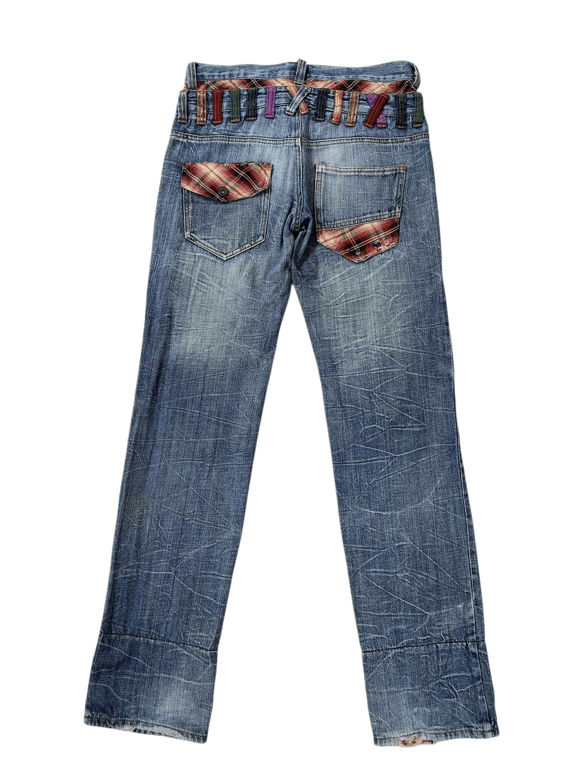 Vintage Nylaus Double Waist Seditionaries Denim Size US 30 / EU 46 - 5 Thumbnail