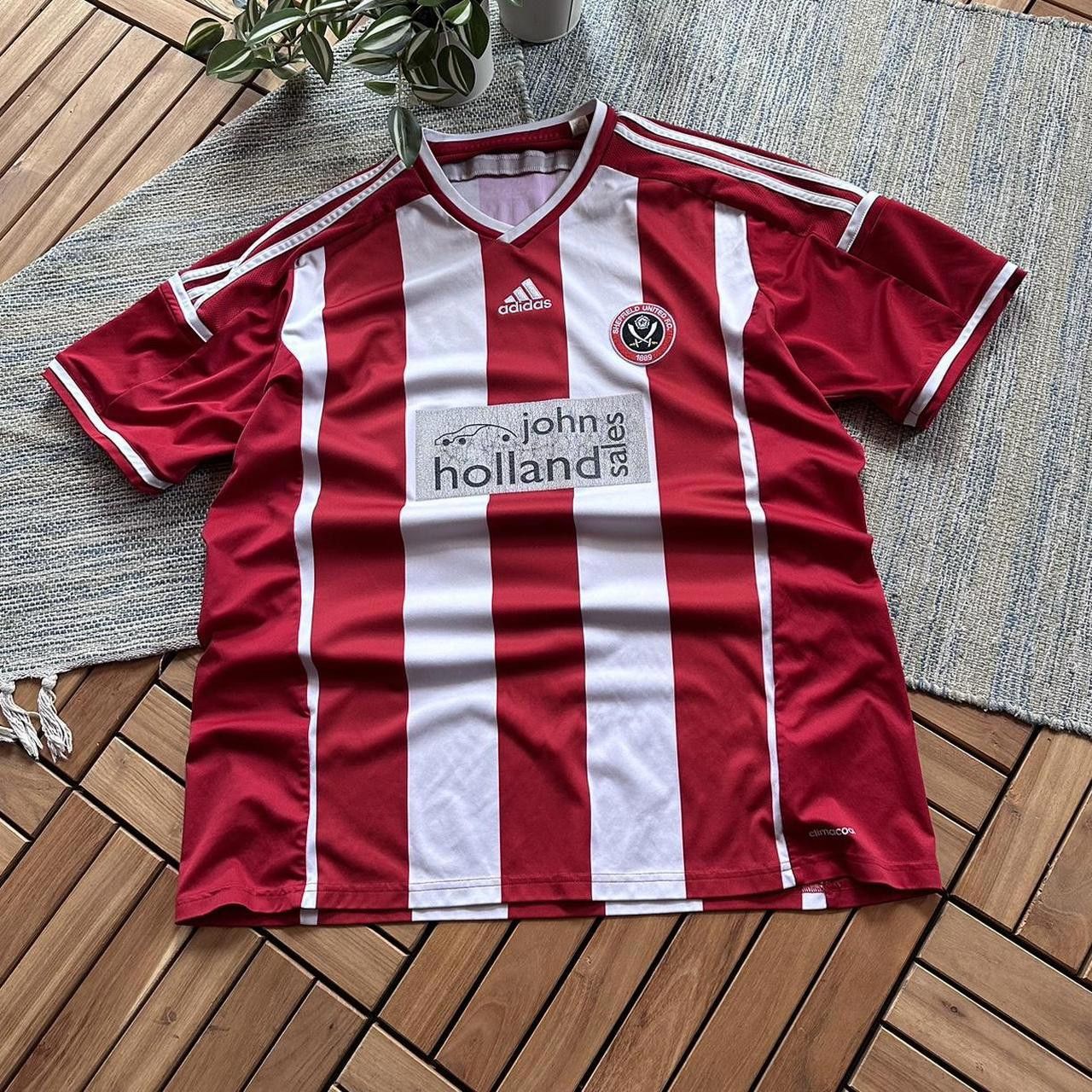 Adidas Vintage Y2K Adidas Soccer Sheffield United FC Blokecore Size US XL / EU 56 / 4 - 1 Thumbnail