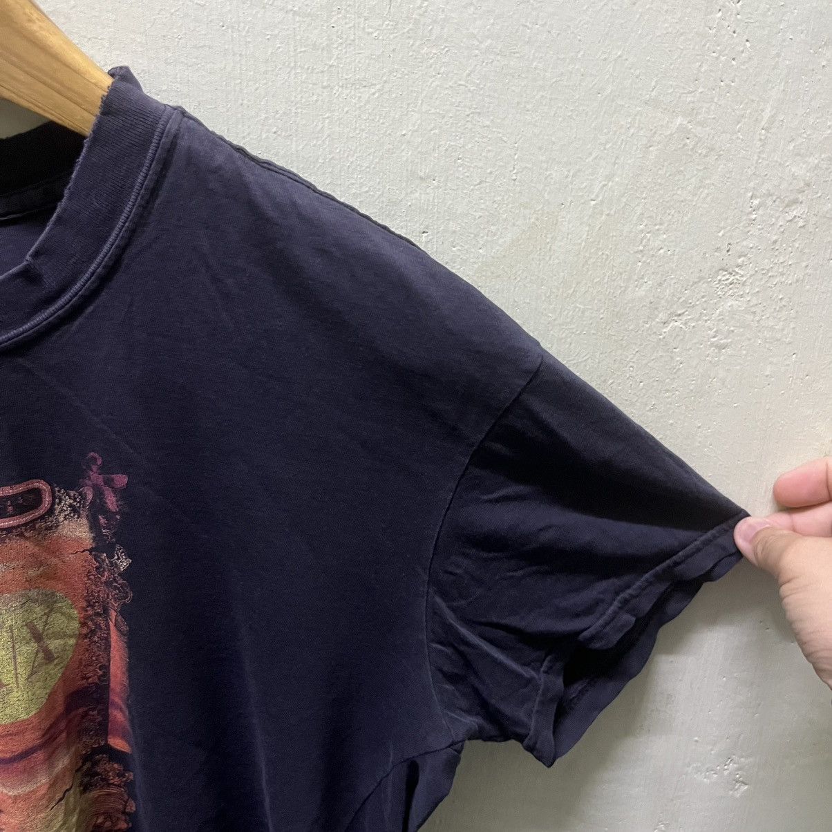 Armani Exchange Distressed AX x DJ Tiesto 2008 American Tour Band Tees Size US S / EU 44-46 / 1 - 4 Thumbnail