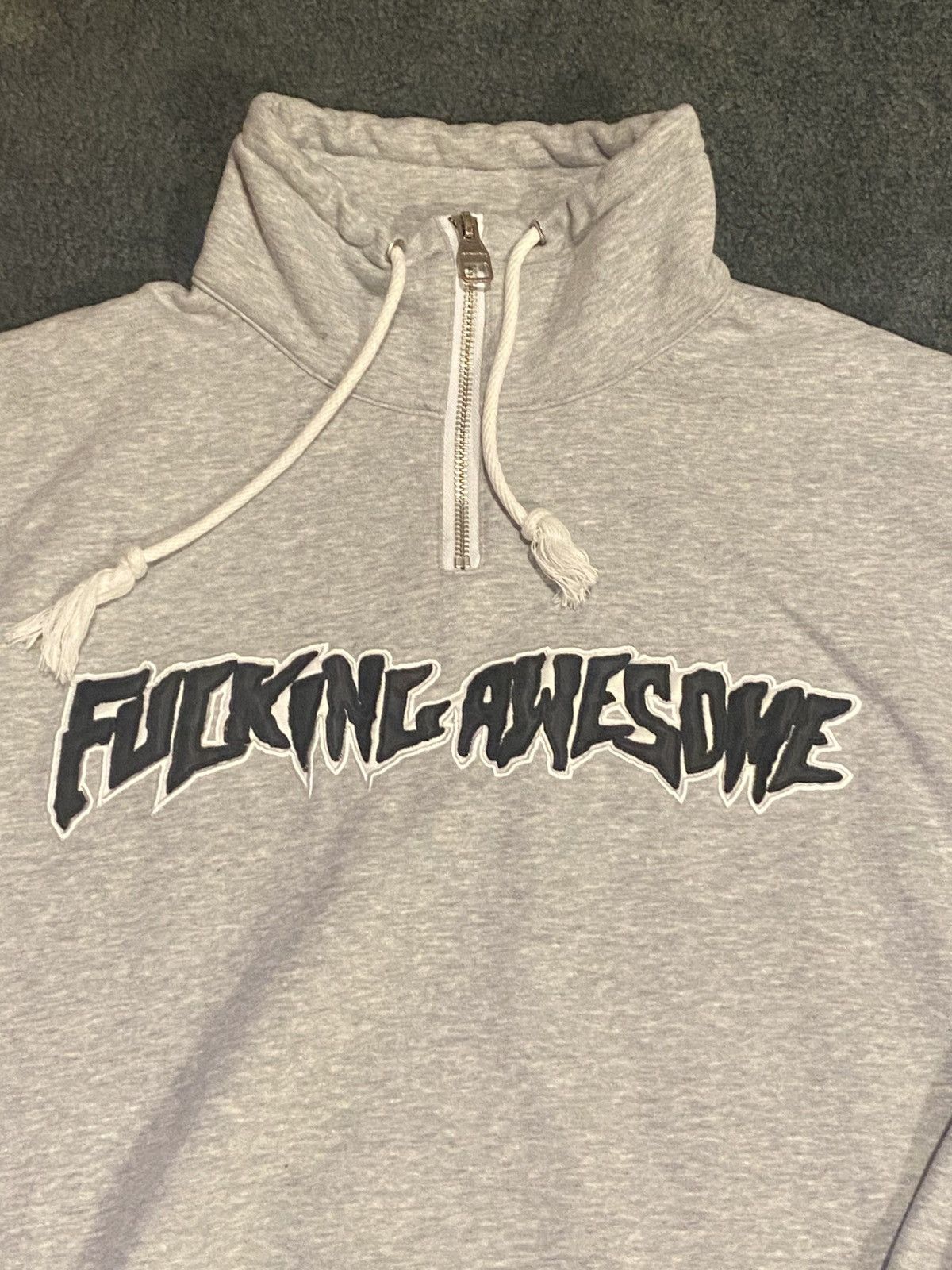 Designer × Fucking Awesome FUCKING AWSOME QUARTER ZIP SWEAT Size US M / EU 48-50 / 2 - 2 Thumbnail