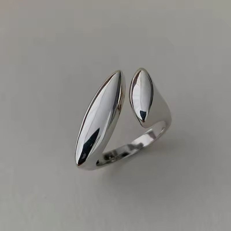 Jewelry 2 Pieces Geometric Open Rings Size ONE SIZE - 3 Thumbnail