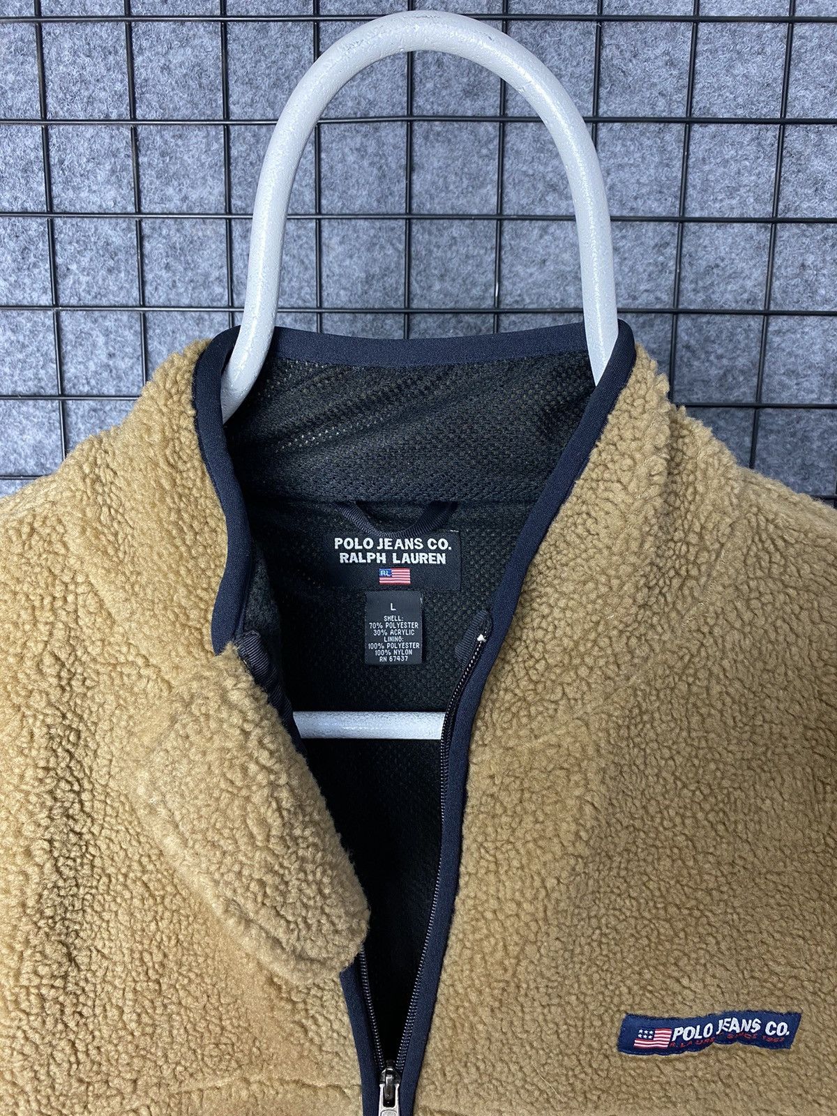 Ralph Lauren Ralph Lauren Polo Jeans Co Vintage Pile Fleece Jacket Size L Size US L / EU 52-54 / 3 - 8 Thumbnail