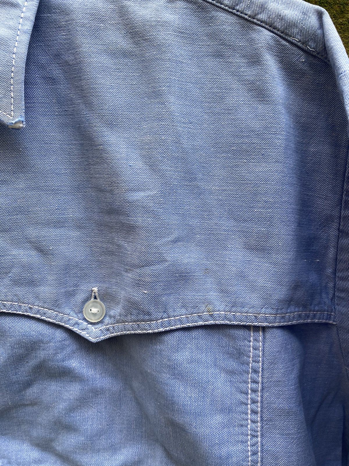 Other Vintage 70s Work Shirt Size US XL / EU 56 / 4 - 6 Thumbnail