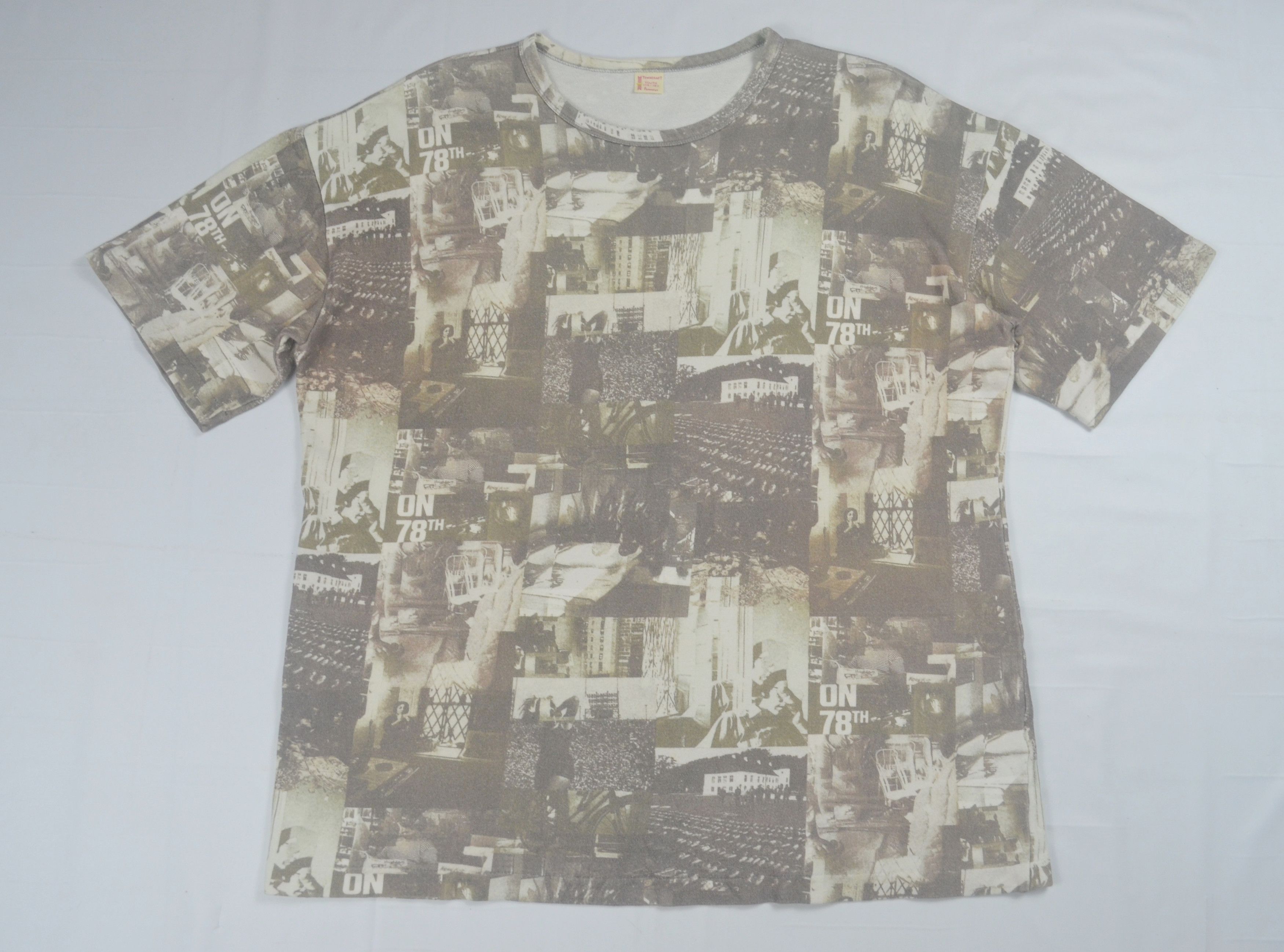 image of J C Penney x Towncraft Penneys Full Print T-Shirt Made In Japan, Men's (Size XL)