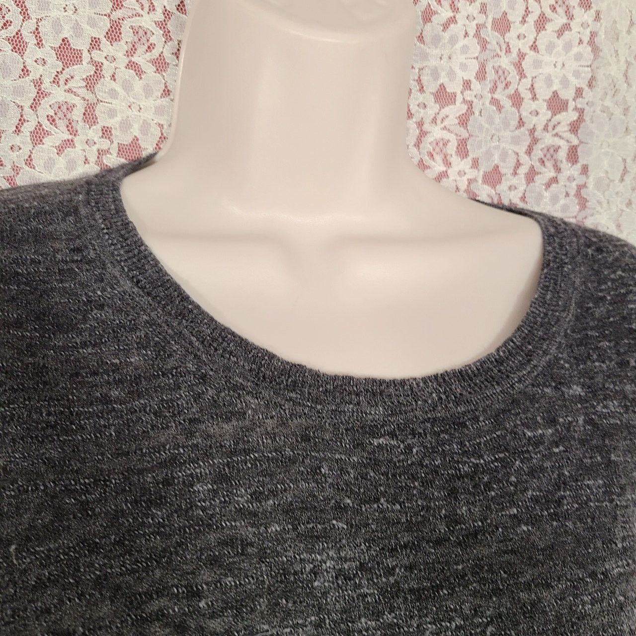 J.Crew J Crew grey oversized high low knit sweater size medium Size M / US 6-8 / IT 42-44 - 4 Thumbnail