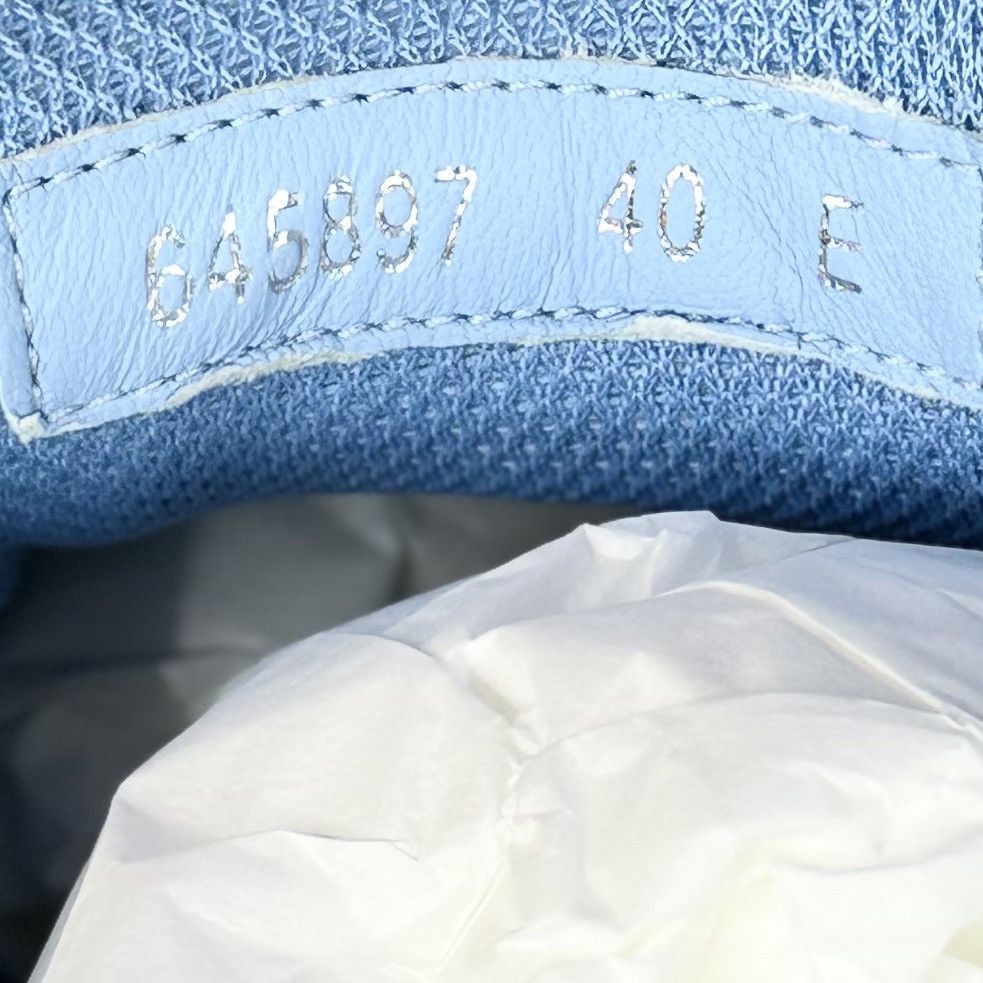 Alexander McQueen Alexander McQueen Oversized Sneaker Suede Powder Blue Size US 7.5 / EU 40-41 - 7 Thumbnail