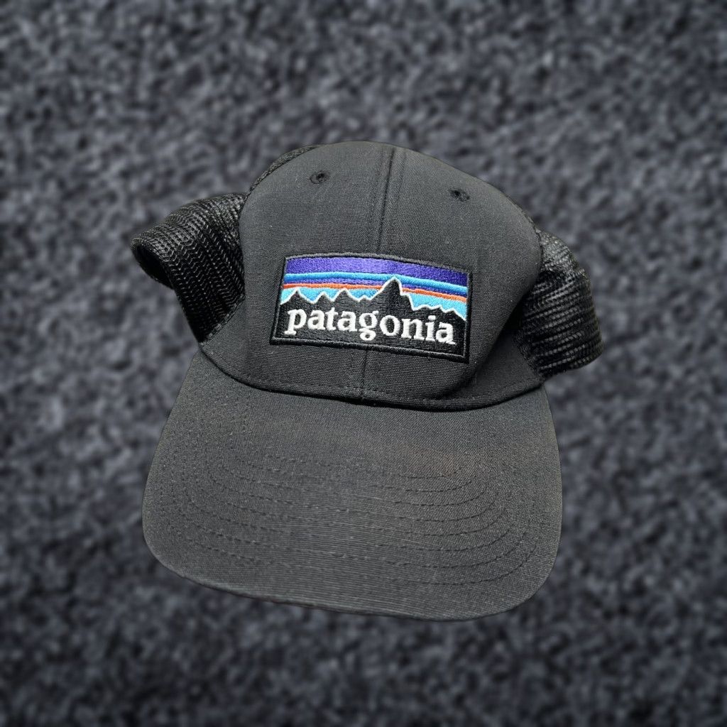 Patagonia Patagonia Baseball Cap Black One Size All Unisex Adjustable Dad Hat Men One Size Black Baseball Cap Patagonia Adjustable Cotton Knit Hat Size ONE SIZE - 1 Thumbnail