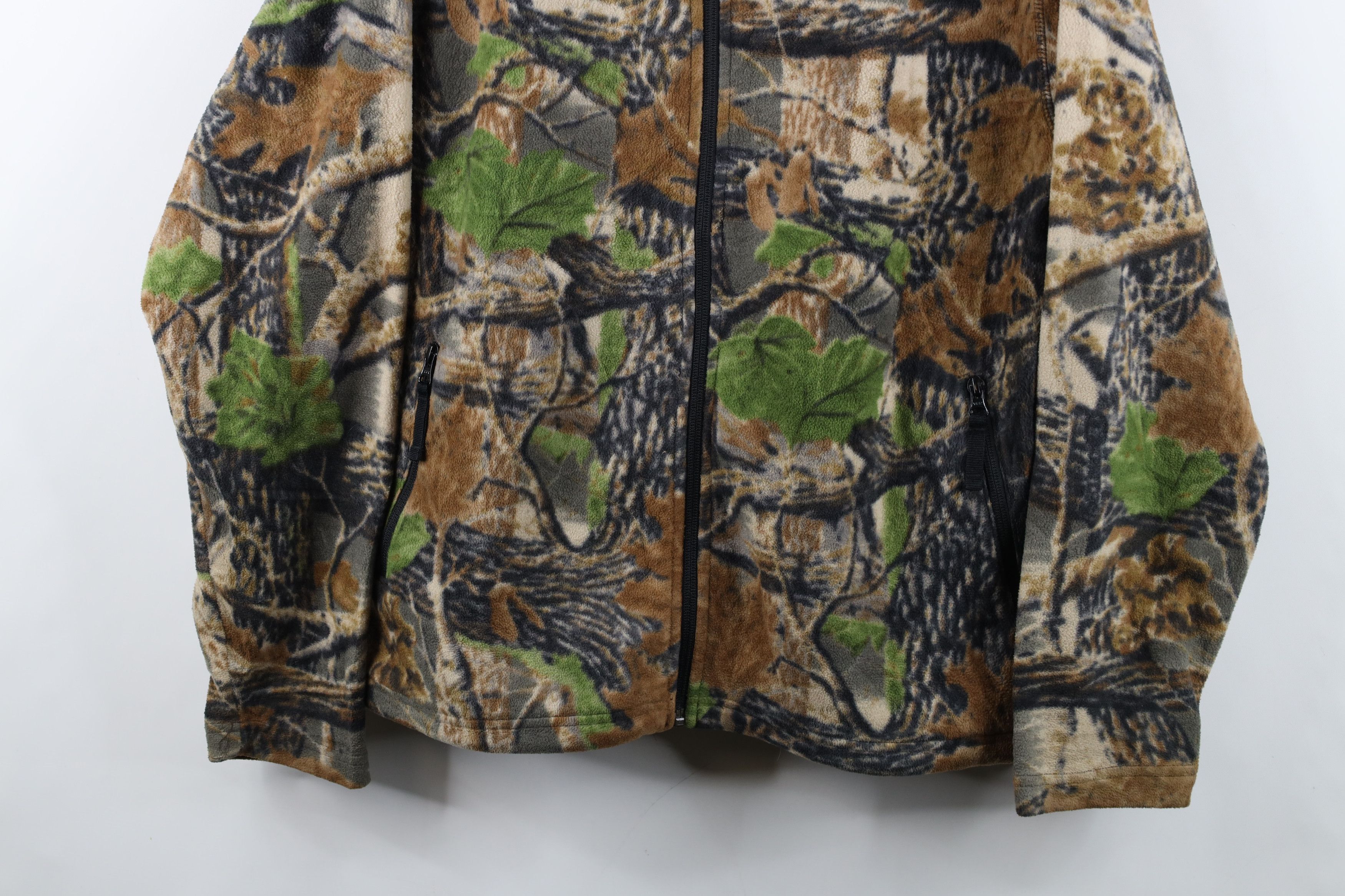 Cabelas Vintage Cabelas Spell Out Camouflage Full Zip Fleece Jacket Size US M / EU 48-50 / 2 - 3 Thumbnail