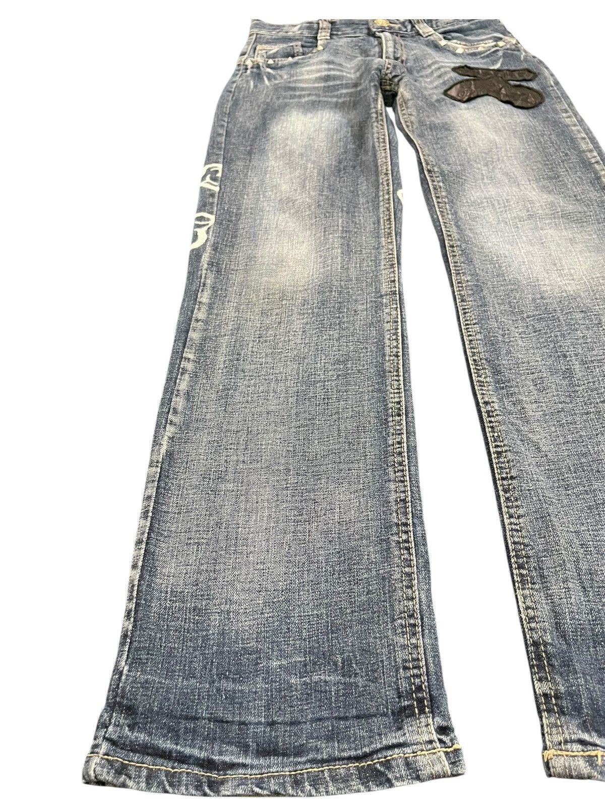 Japanese Brand × Seditionaries Vintage Japanese Brand Skeleton Island Seditionaries Dneim Size US 28 / EU 44 - 4 Thumbnail