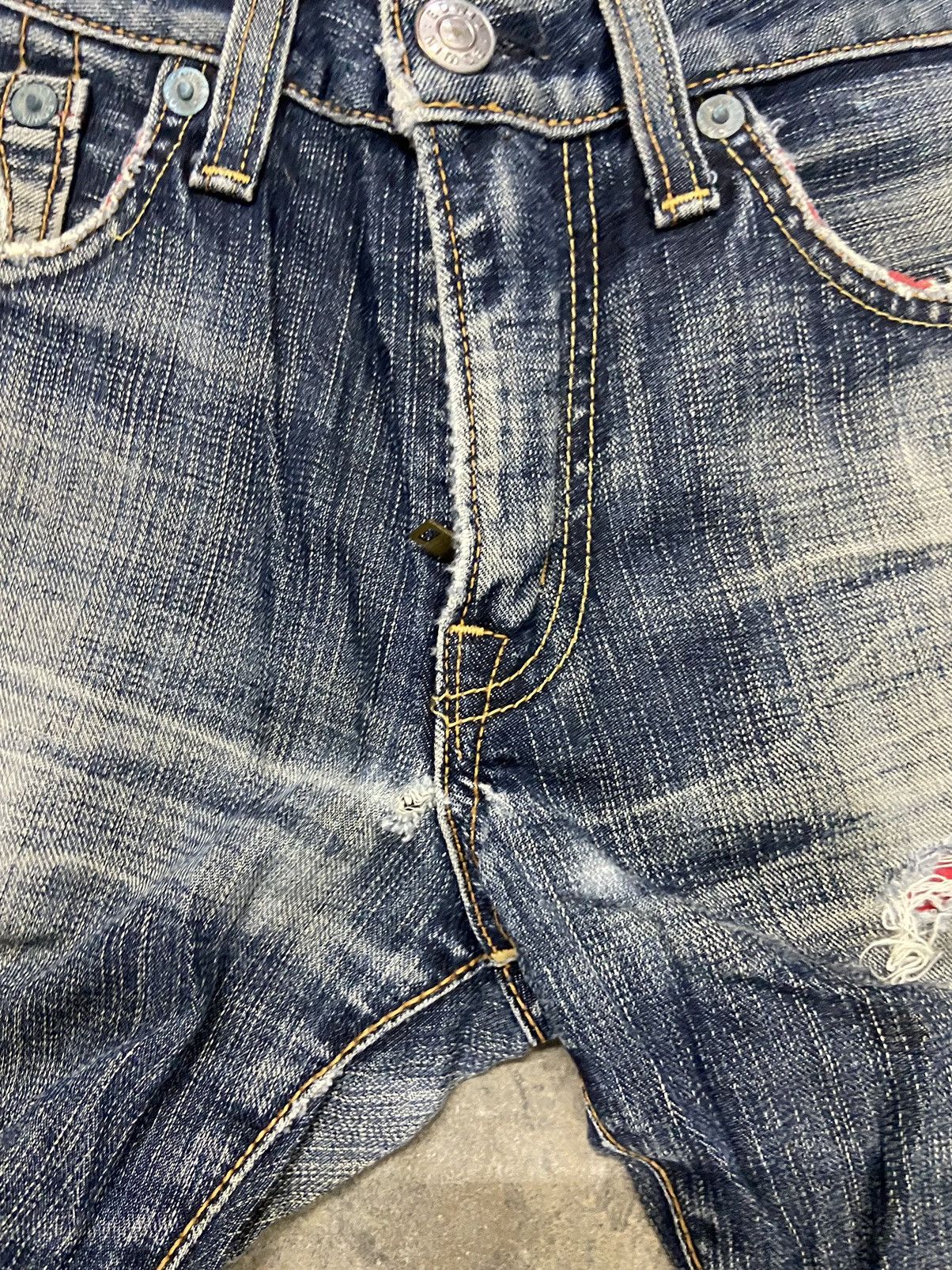 Edwin 🔥 Vintage Edwin Jeans distressed if six was nine Size US 32 / EU 48 - 13 Thumbnail