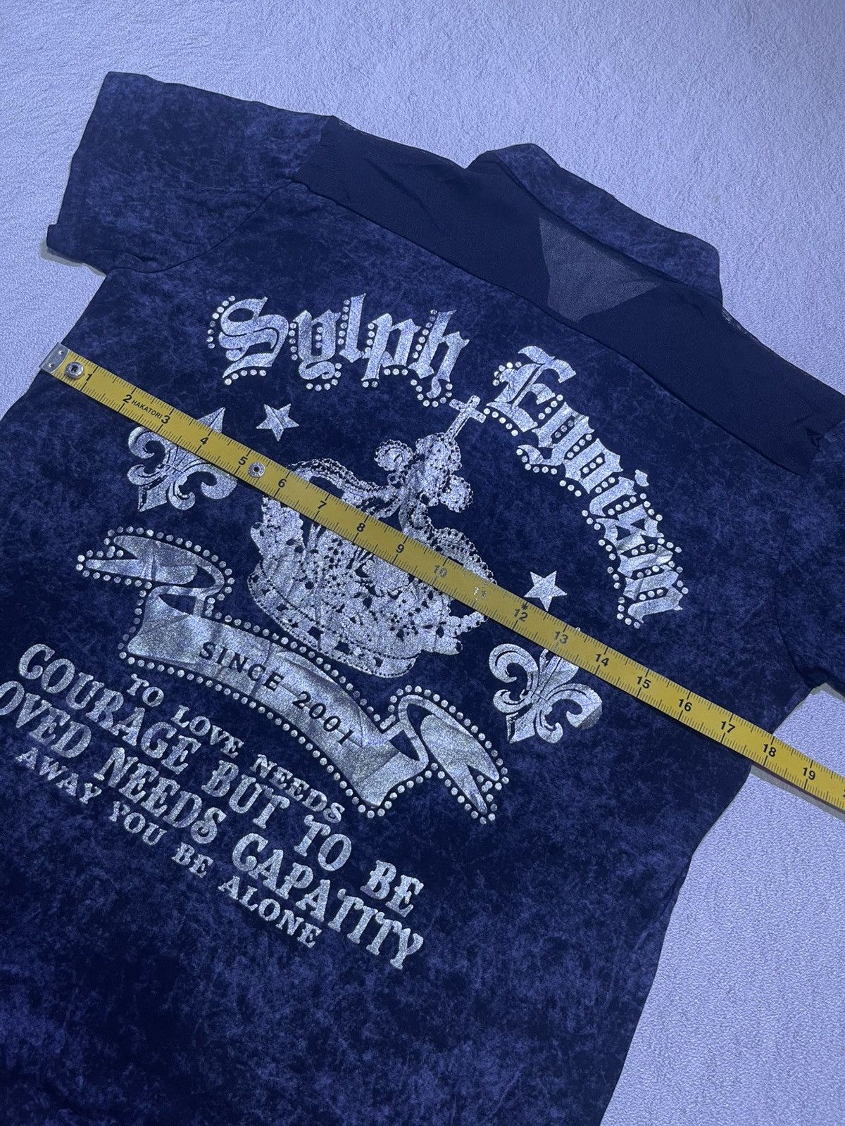 Japanese Brand Y2K SYLPH EGOISM long sleeve tshirt Size M / US 6-8 / IT 42-44 - 9 Thumbnail