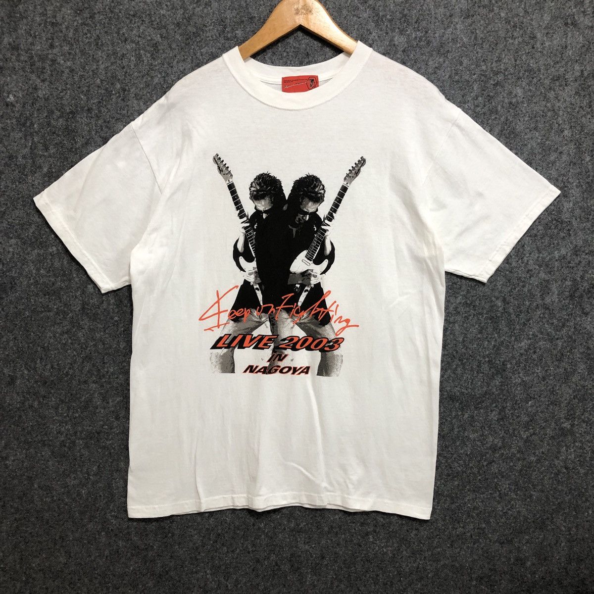 Vintage Vintage Tsuyoshi Nagabuchi Japan Tour T-Shirt Size US L / EU 52-54 / 3 - 1 Thumbnail