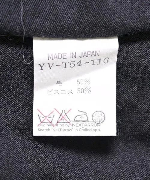 Yohji Yamamoto Y's Yohji Yamamoto Long Sleeve T-shirt Size US L / EU 52-54 / 3 - 7 Thumbnail