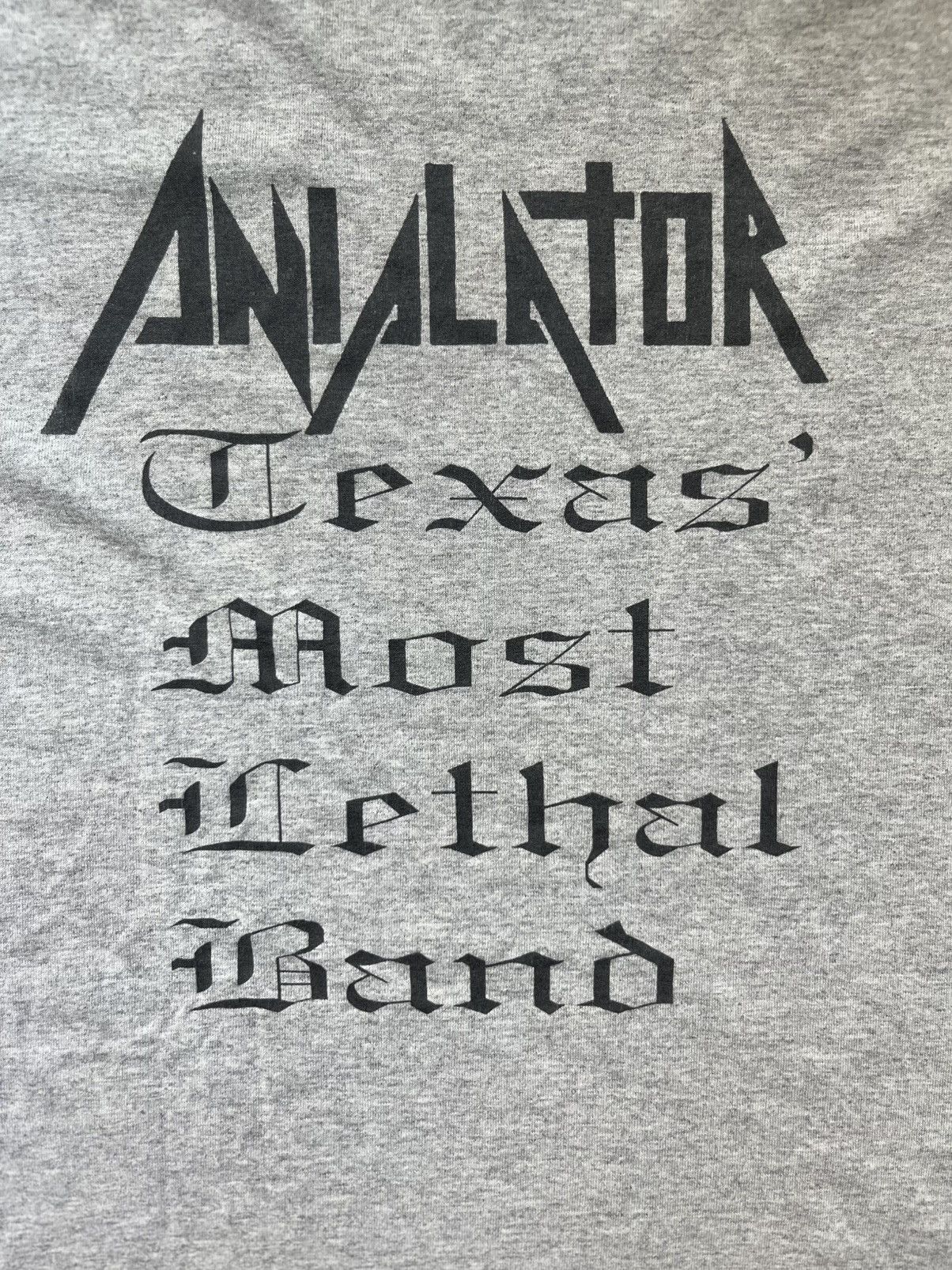 Band Tees Vintage Y2K Anialator Metal Band Tee Size US XL / EU 56 / 4 - 5 Thumbnail