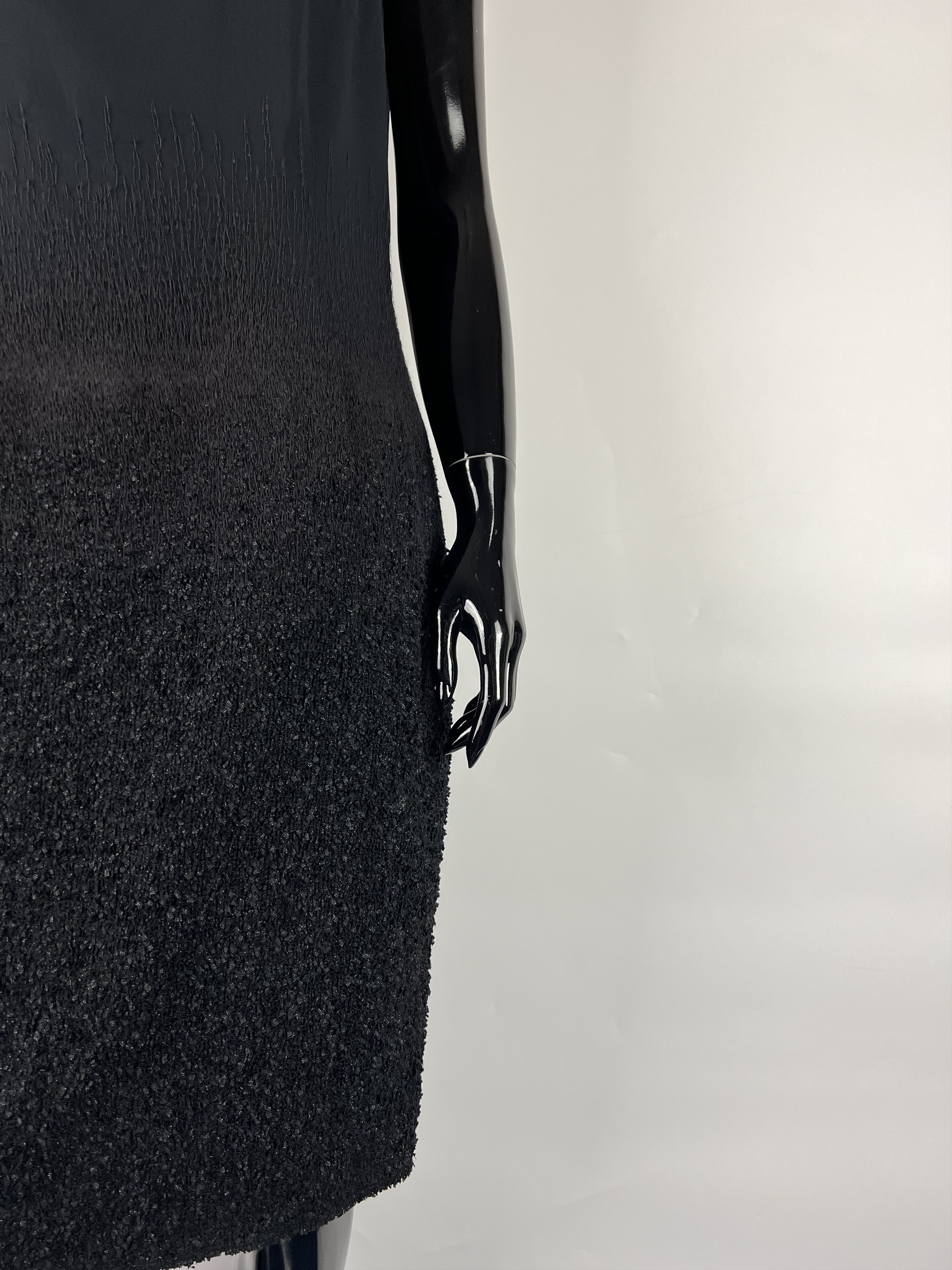 Akris Akris Black Sleeveless Knee Silk/Wool Dress Size US8 Size M / US 6-8 / IT 42-44 - 7 Thumbnail
