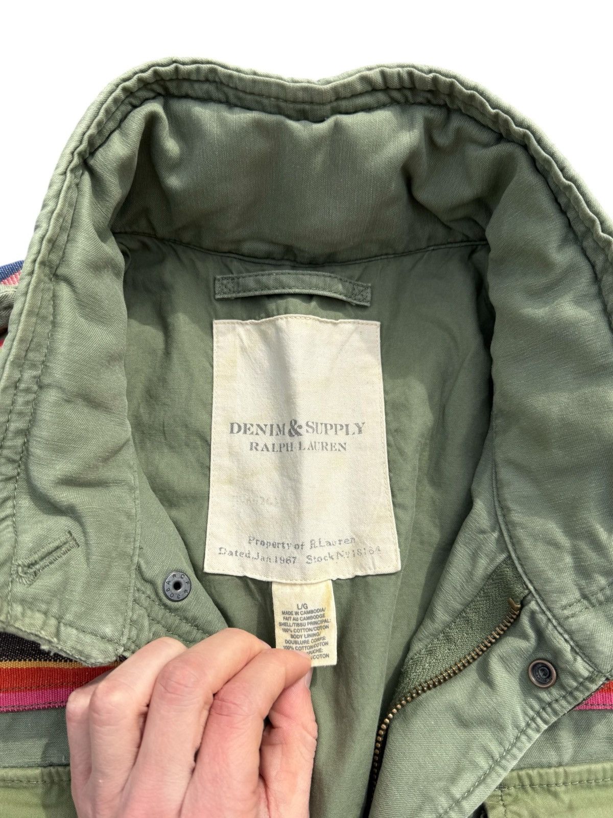 Denim & Supply Ralph Lauren Ralph lauren denim supply serape military jacket Size US L / EU 52-54 / 3 - 9 Thumbnail