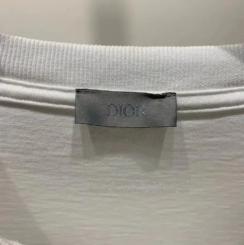 Dior Dior Men's White Cotton Graphic T-Shirt . Size US XL / EU 56 / 4 - 3 Thumbnail