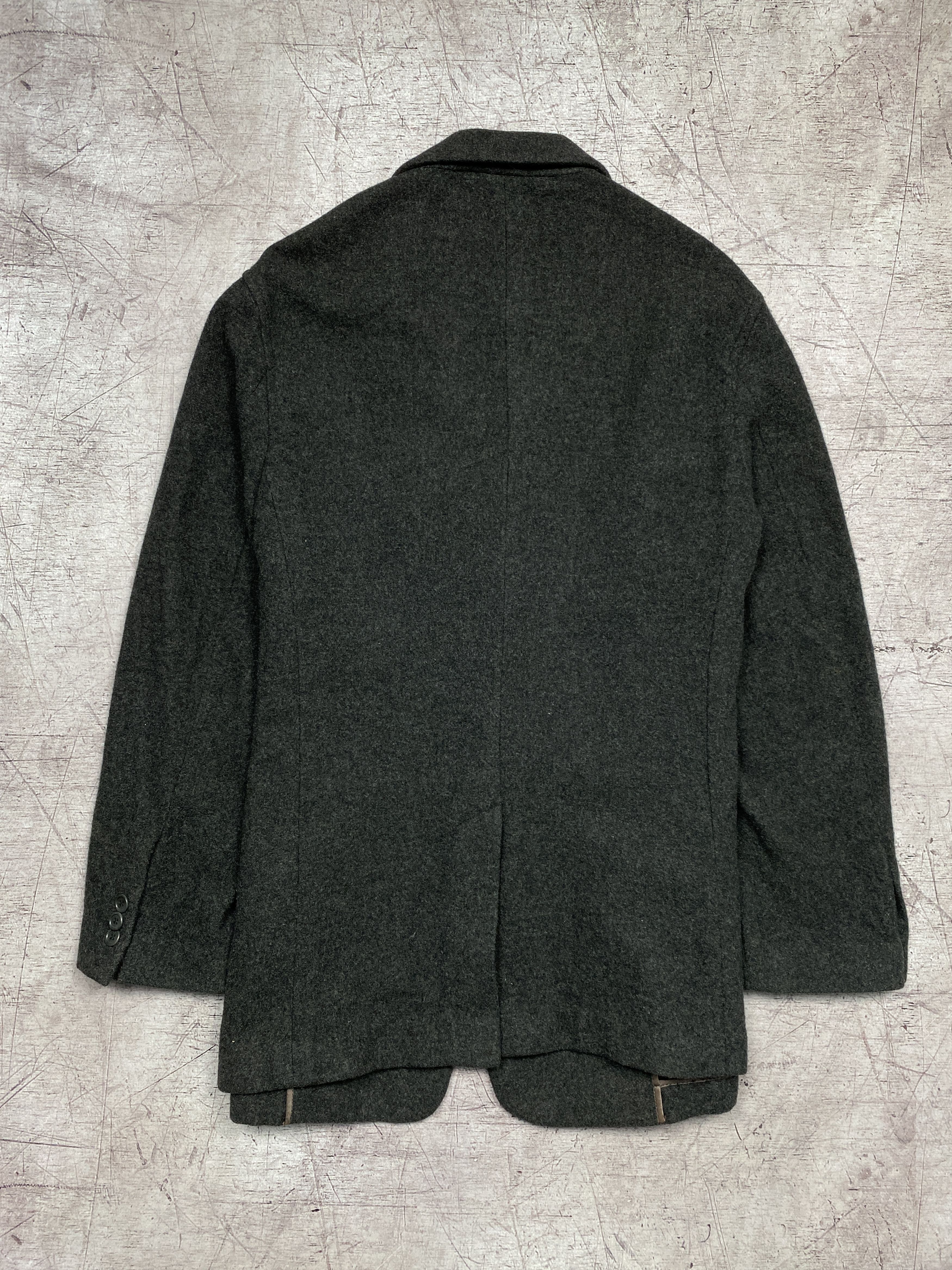 DKNY × Vintage DKNY Mens Cashmere Wool Coat Jacket Size US M / EU 48-50 / 2 - 7 Thumbnail