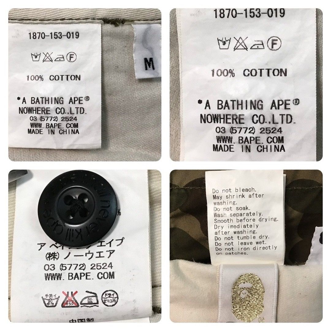 Bape BAPE Cargo shorts 1st camo green a bathing ape NIGO ★size M Size US 32 / EU 48 - 9 Thumbnail