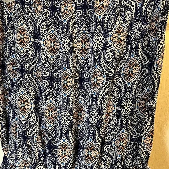 Other Oober Swank Blue Strapless Jumpsuit Size Large Size 34" / US 12 / IT 48 - 6 Thumbnail