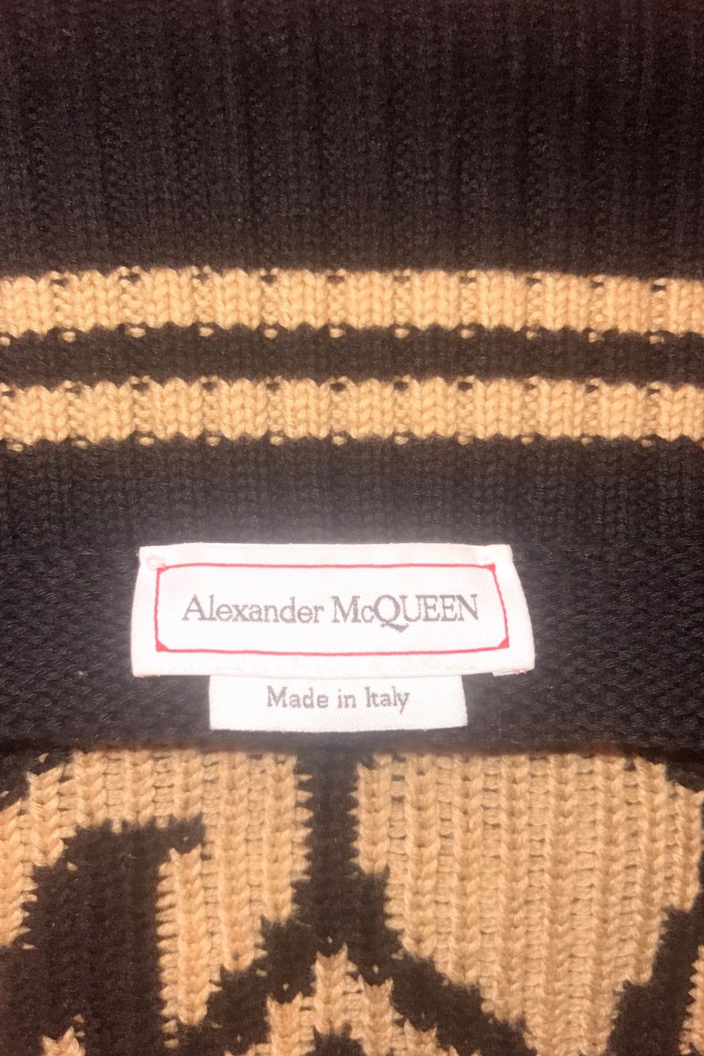 Alexander McQueen Alexander McQueen Logo Skull Intarsia Knitted Jacket Size US M / EU 48-50 / 2 - 4 Thumbnail