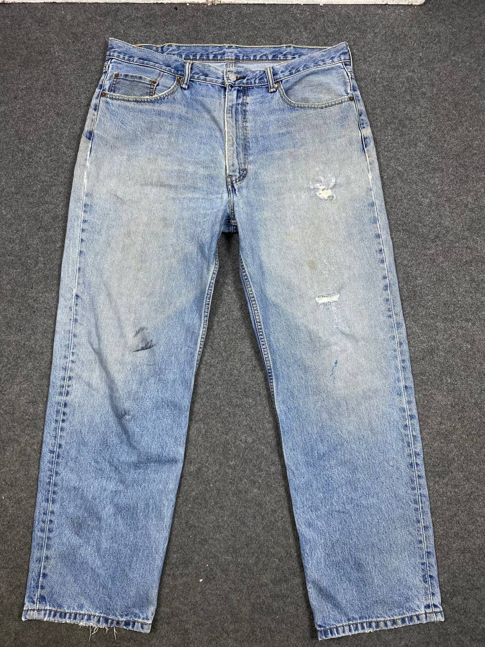 Levi's levis 550 distressed denim nice design Size US 40 / EU 56 - 9 Thumbnail