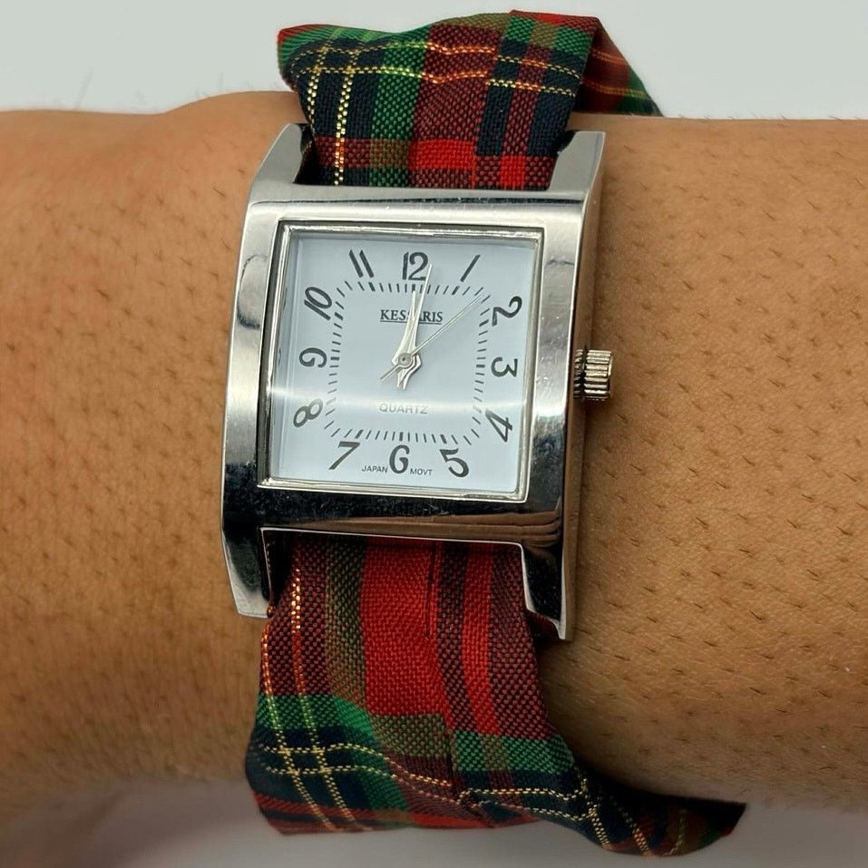 Other Red & Green Plaid Kessaris Watch Size ONE SIZE - 1 Thumbnail