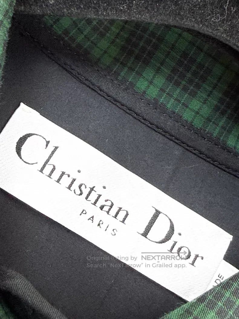 Dior Dior Black plaid lapel long-sleeved jacket Size XS / US 0-2 / IT 36-38 - 5 Thumbnail