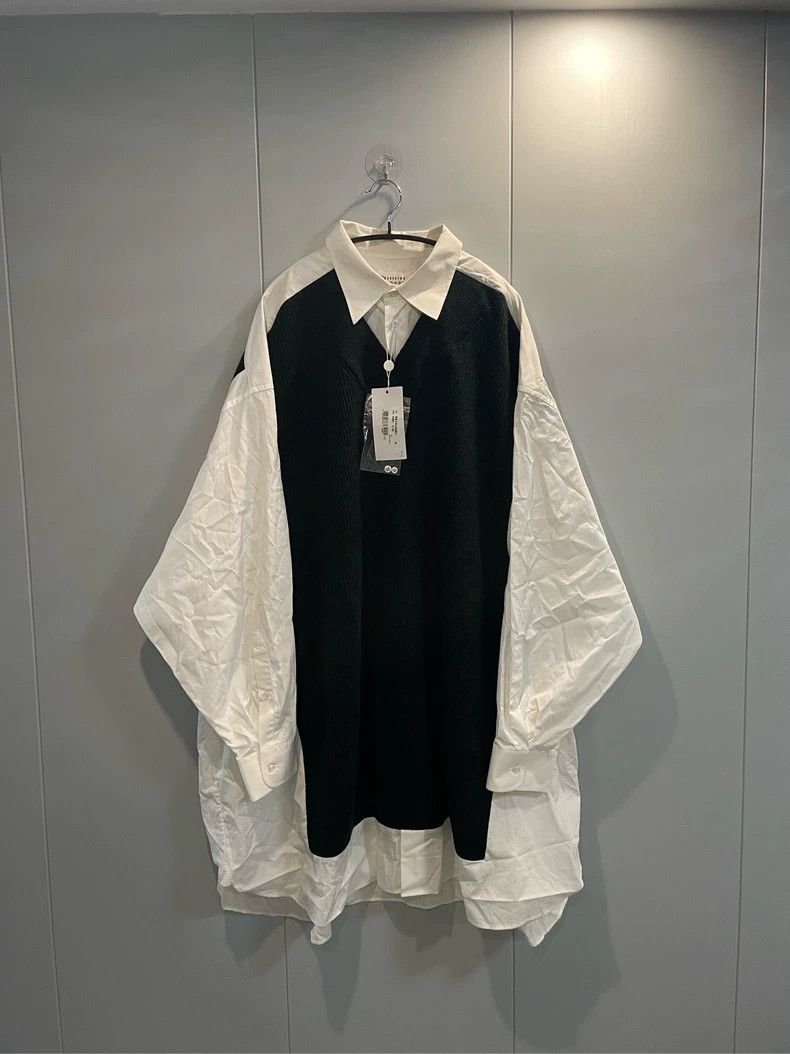 Maison Margiela Maison Margiela Oversized Layered Shirt Size US L / EU 52-54 / 3 - 1 Thumbnail