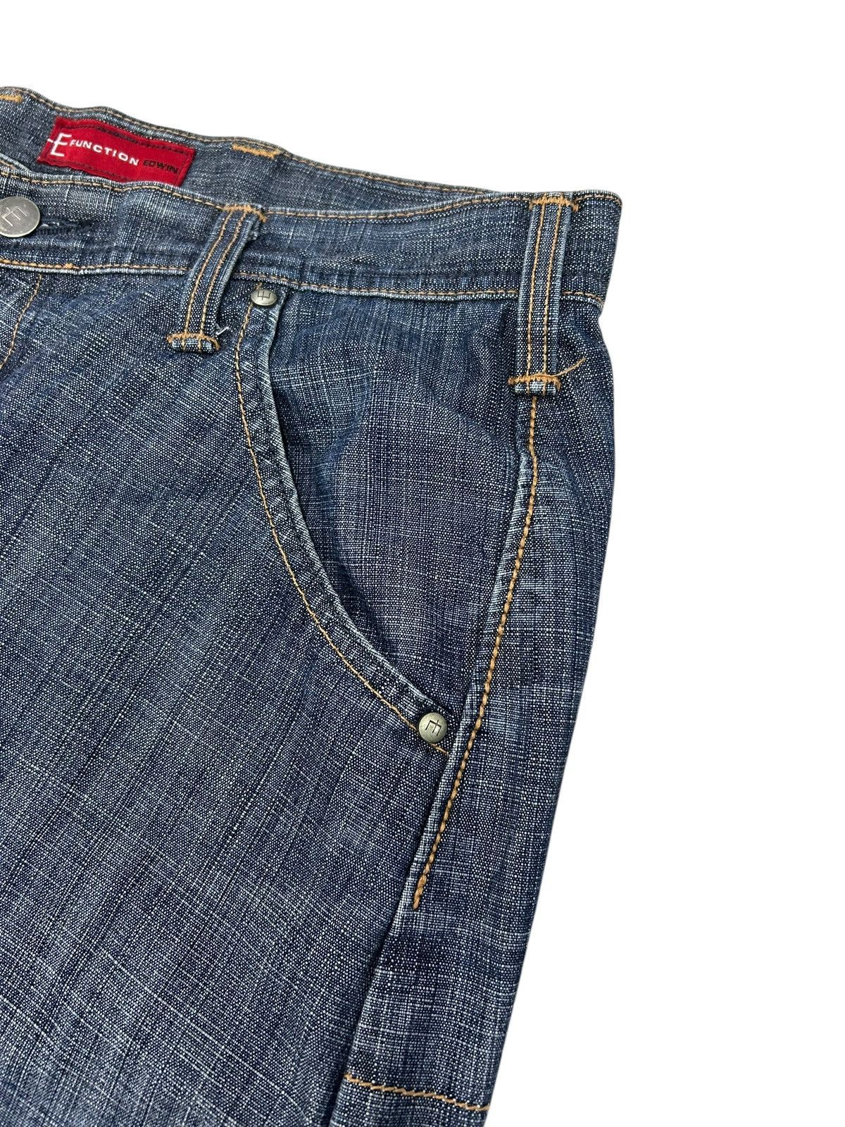 20471120 × Edwin × Japanese Brand Vintage Edwin E Function Japan Denim Engineer Style Size US 30 / EU 46 - 8 Thumbnail