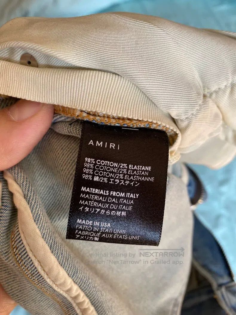 Amiri Amiri jeans Size US 30 / EU 46 - 7 Thumbnail