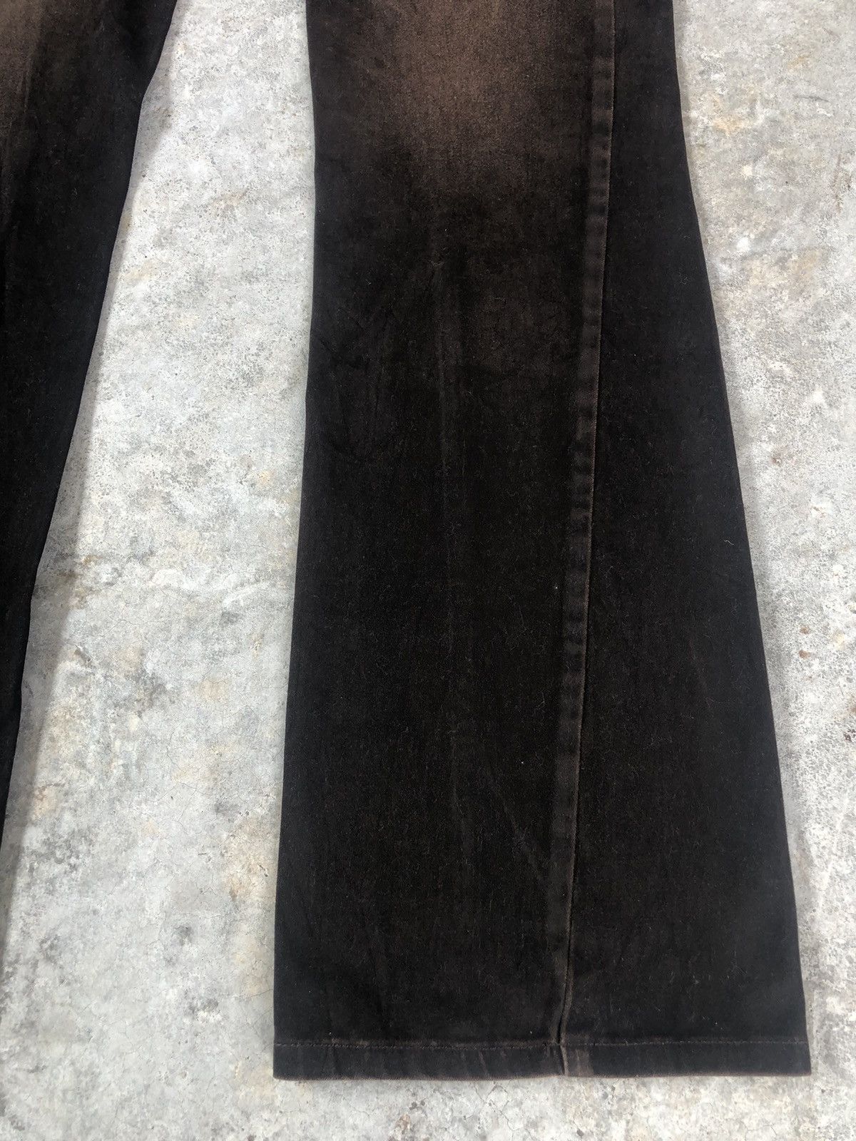 Lee Japanese Lee Flared Jeans Distressed Jeans Suede Size US 32 / EU 48 - 7 Thumbnail