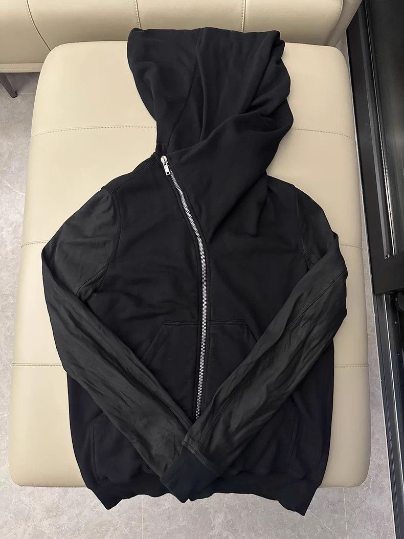 Rick Owens Drkshdw Rick Owens DRKSHDW Hooded Leather Sleeve Jacket-2508 Size US M / EU 48-50 / 2 - 1 Thumbnail