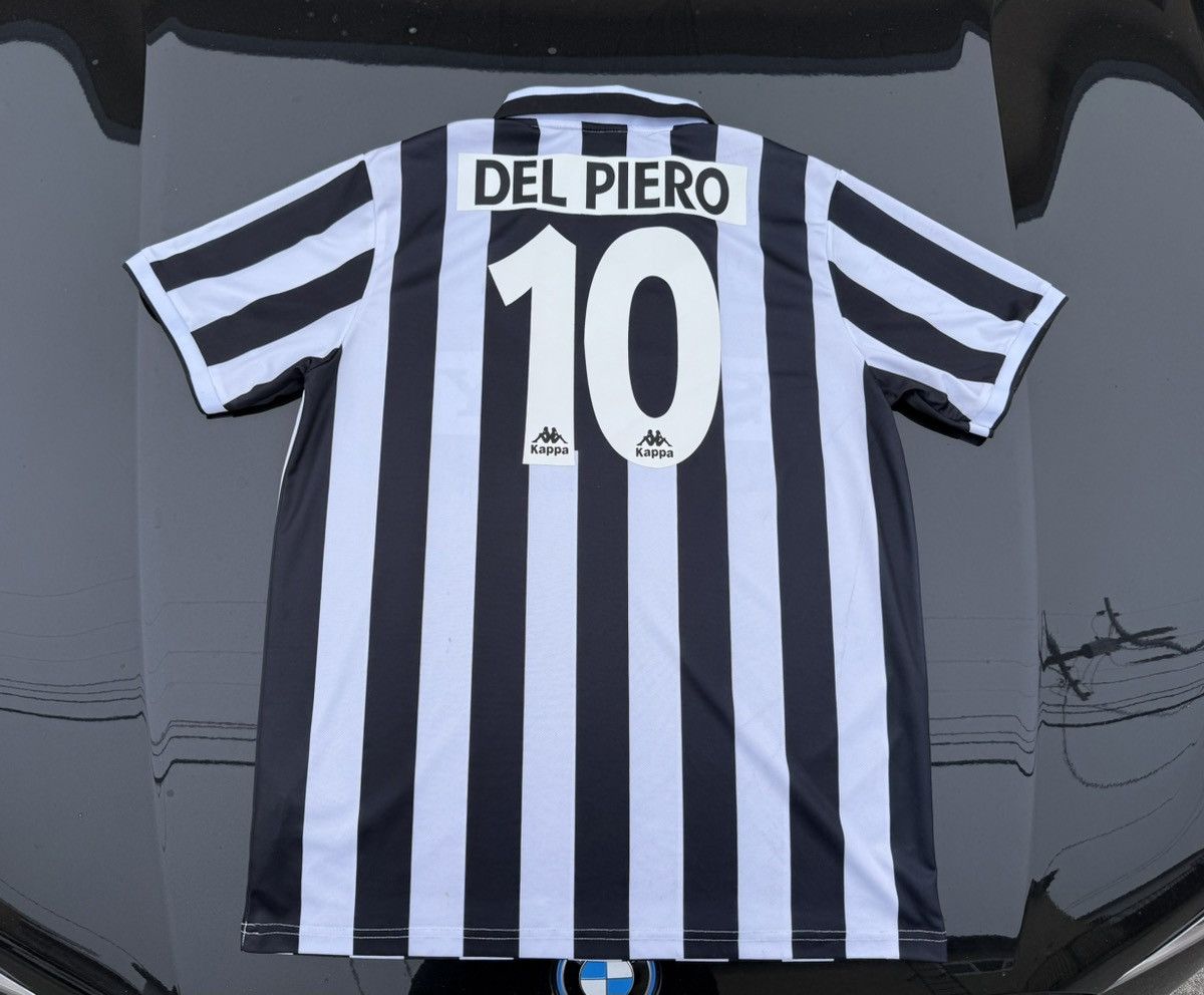 Kappa Kappa Juventus Soccer Jersey Del Piero Size US XXL / EU 58 / 5 - 9 Thumbnail