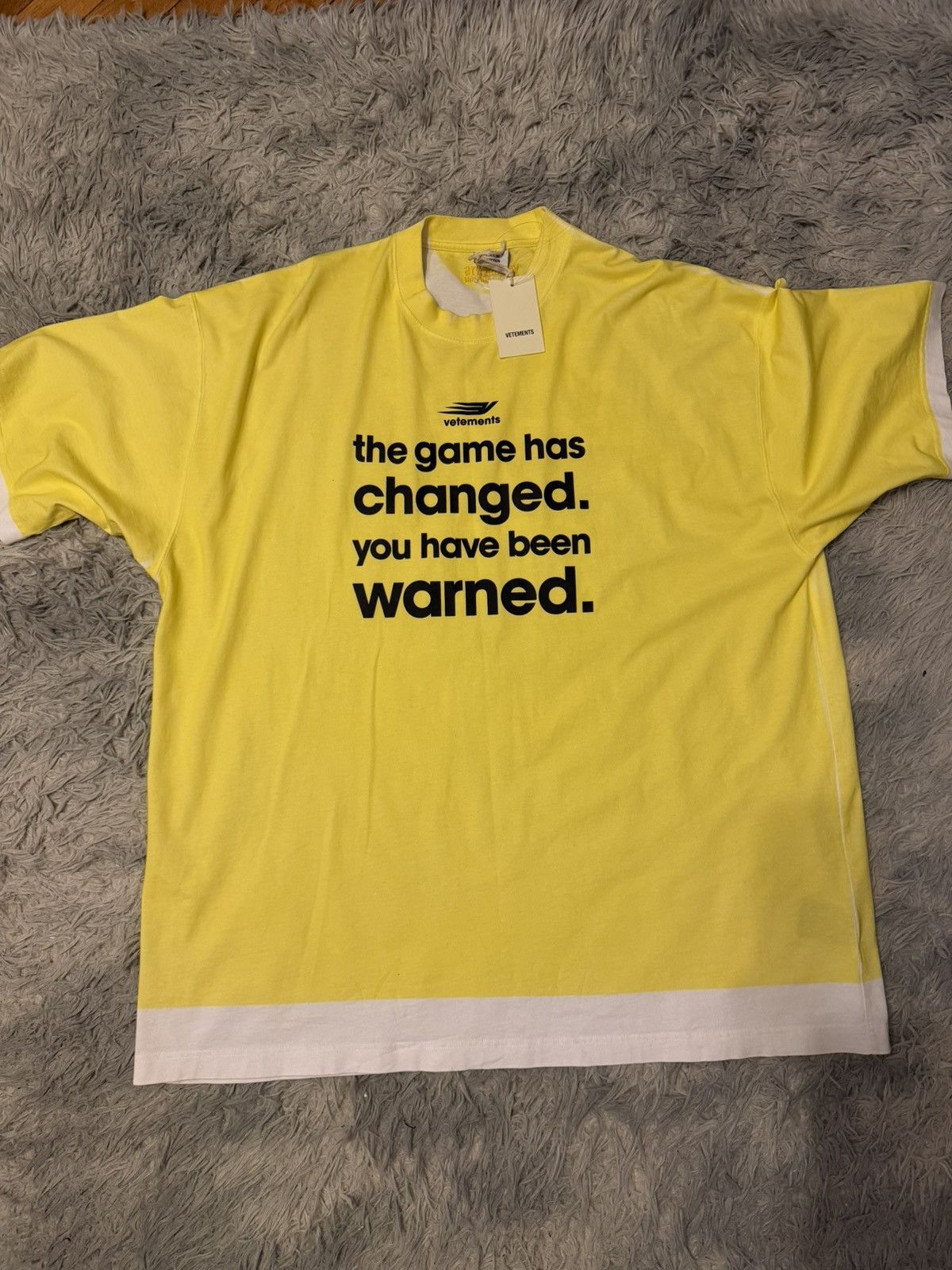 Vetements the game has changed shirt Size US L / EU 52-54 / 3 - 1 Thumbnail